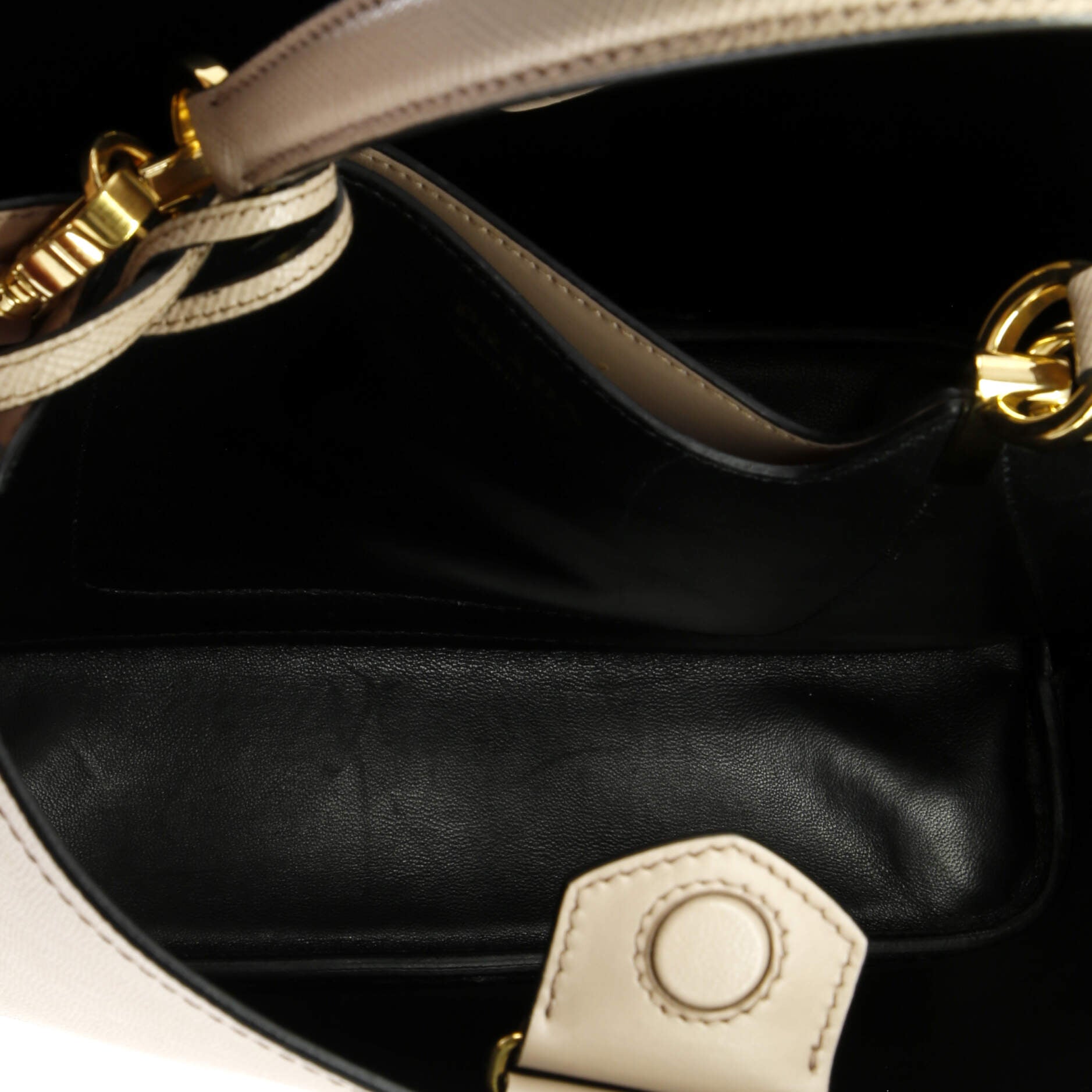 Prada Panier Bucket Bag Saffiano Leather Large