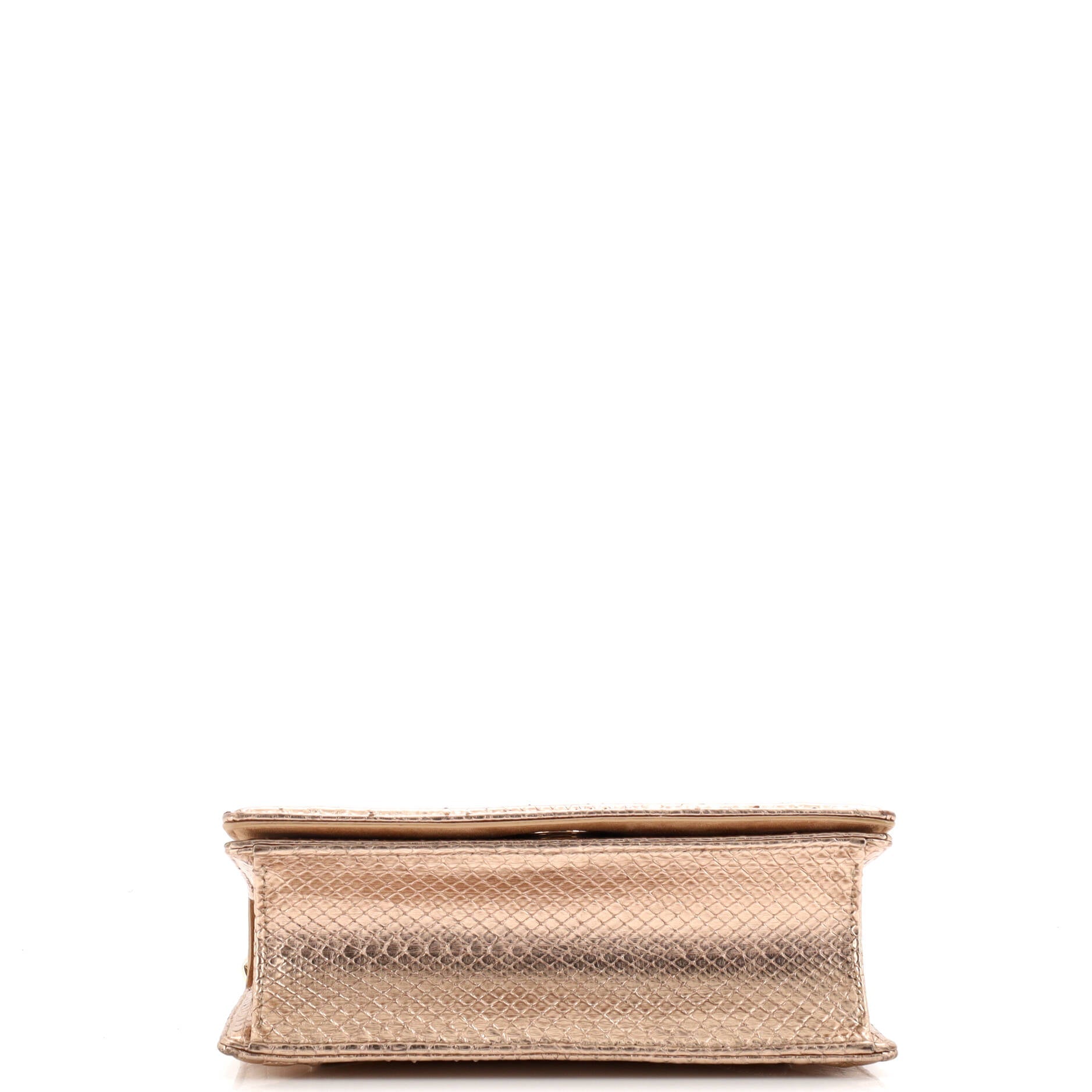 Christian Dior Diorama Flap Bag Python Small
