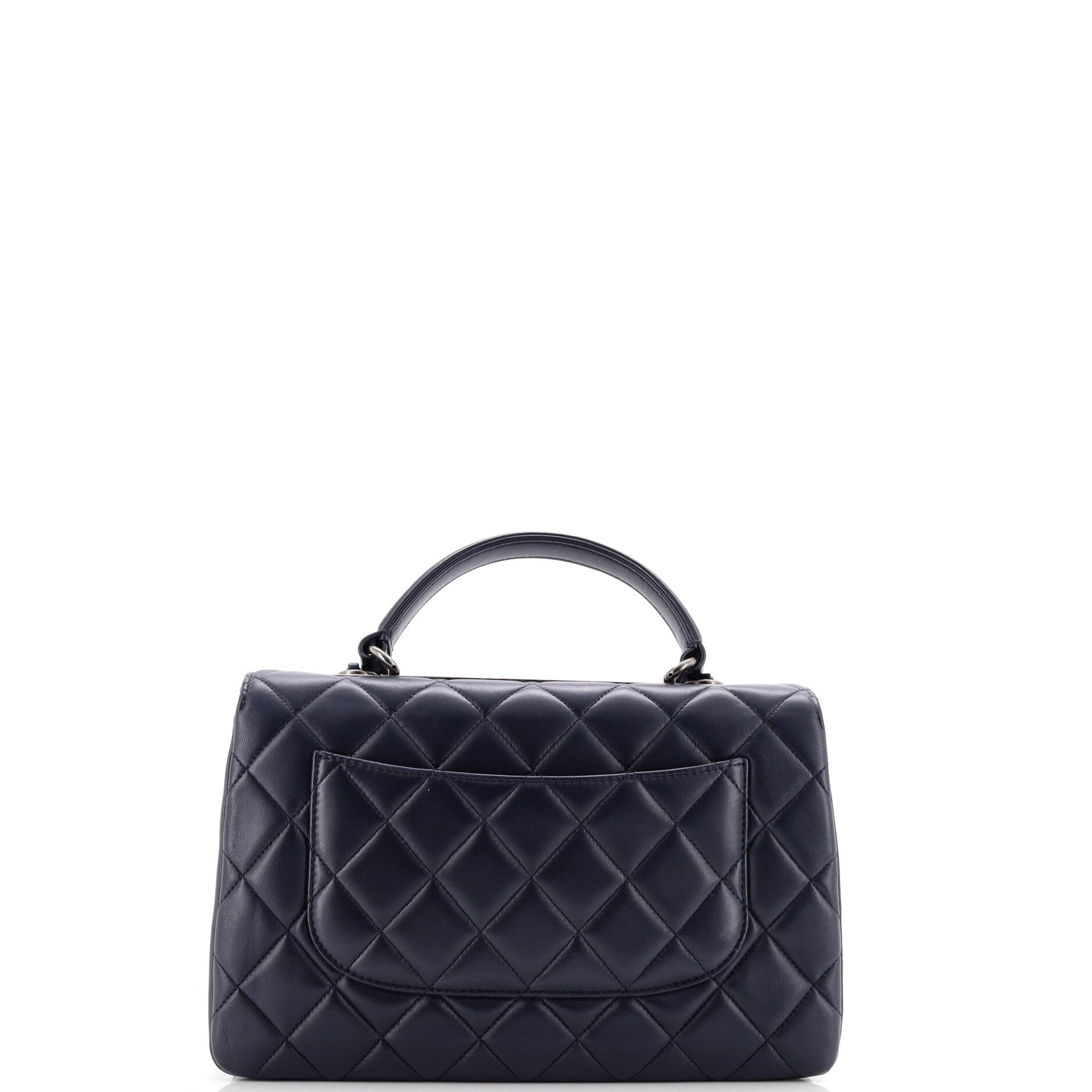 Chanel Trendy CC Top Handle Bag Quilted Lambskin Medium