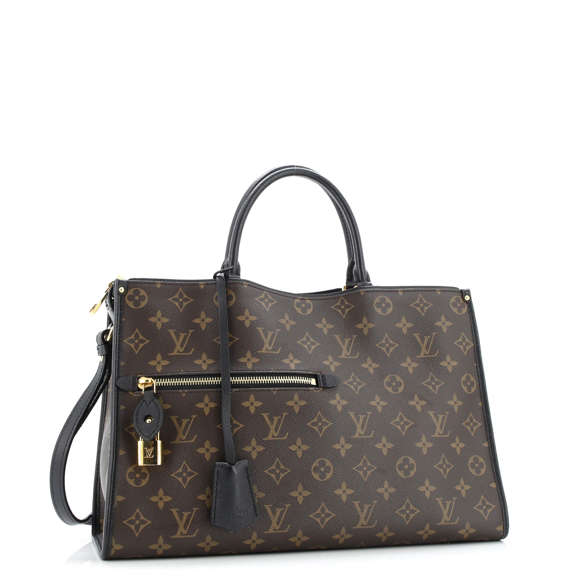 Louis Vuitton Popincourt NM Handbag Monogram Canvas with Leather MM