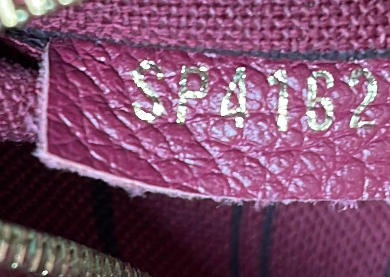 Louis Vuitton Speedy Bandouliere Bag Monogram Empreinte Leather 25