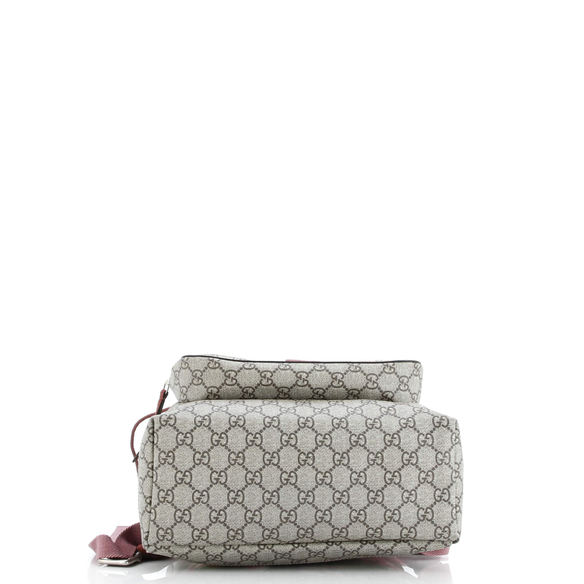Gucci Buckle Backpack Blooms Print GG Coated Canvas Medium