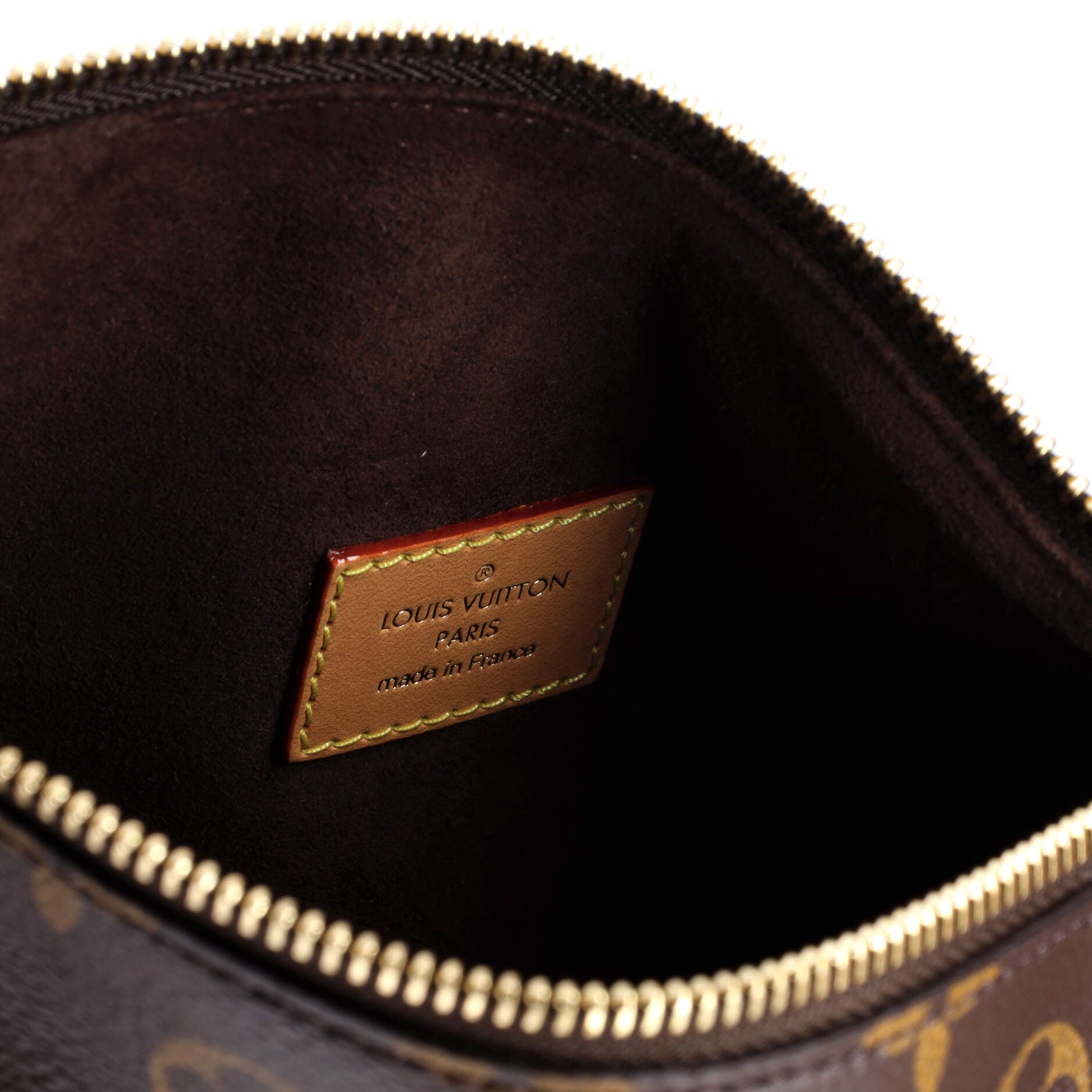 Louis Vuitton Side Trunk Handbag Monogram Canvas GM