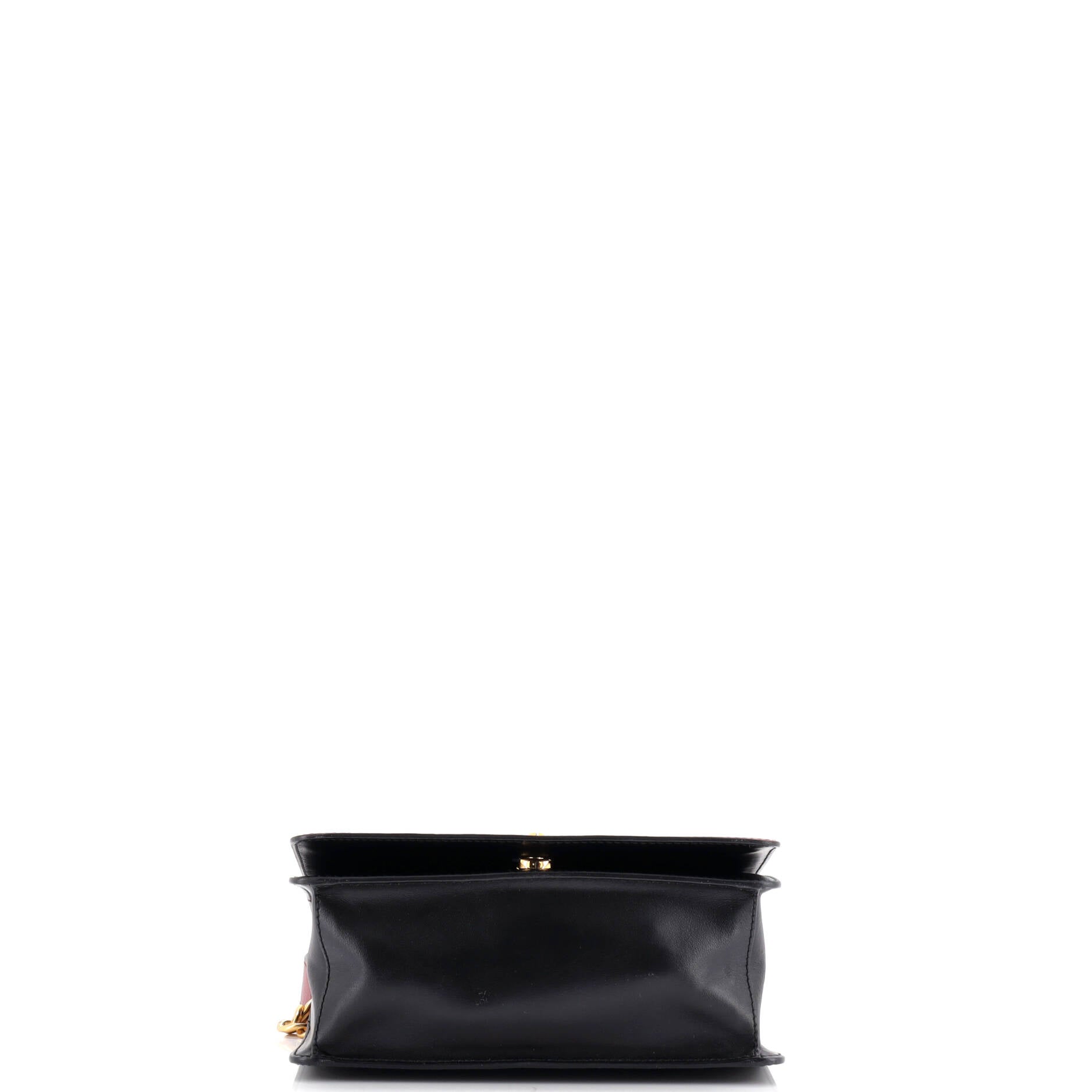 Prada Chain Flap Bag Saffiano Leather Small
