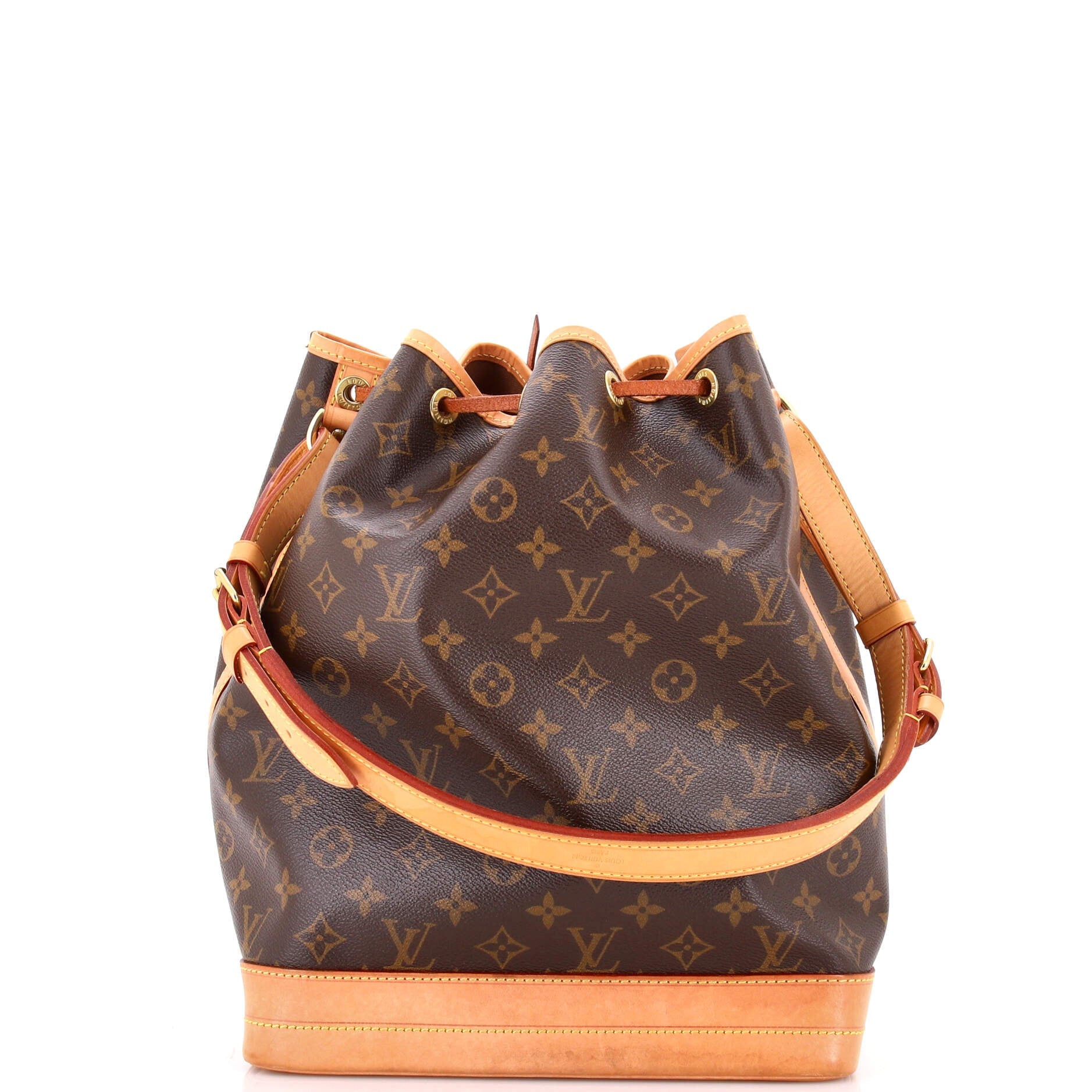 Louis Vuitton Noe Handbag Monogram Canvas Large