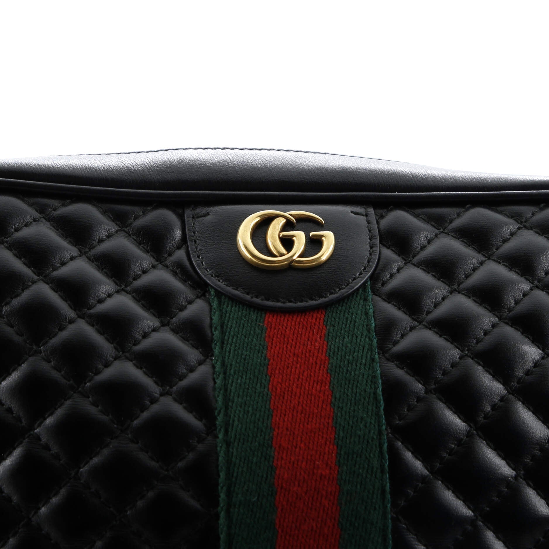 Gucci Trapuntata Camera Bag Quilted Leather Small