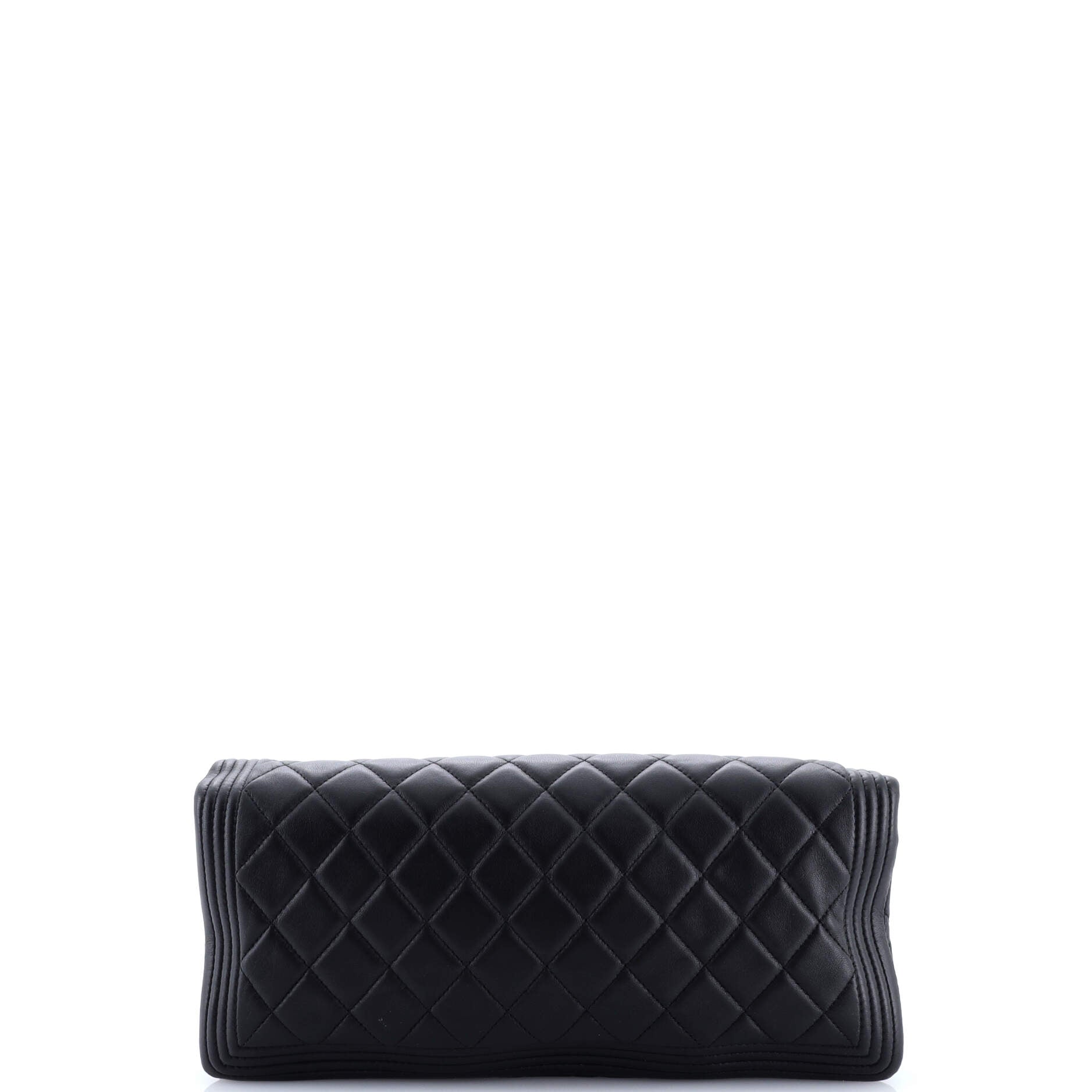 Chanel Boy Beauty CC Clutch Quilted Lambskin