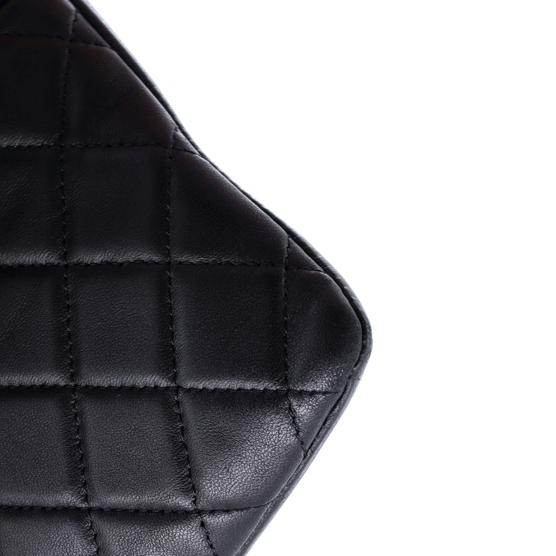 Chanel Boy Beauty CC Clutch Quilted Lambskin