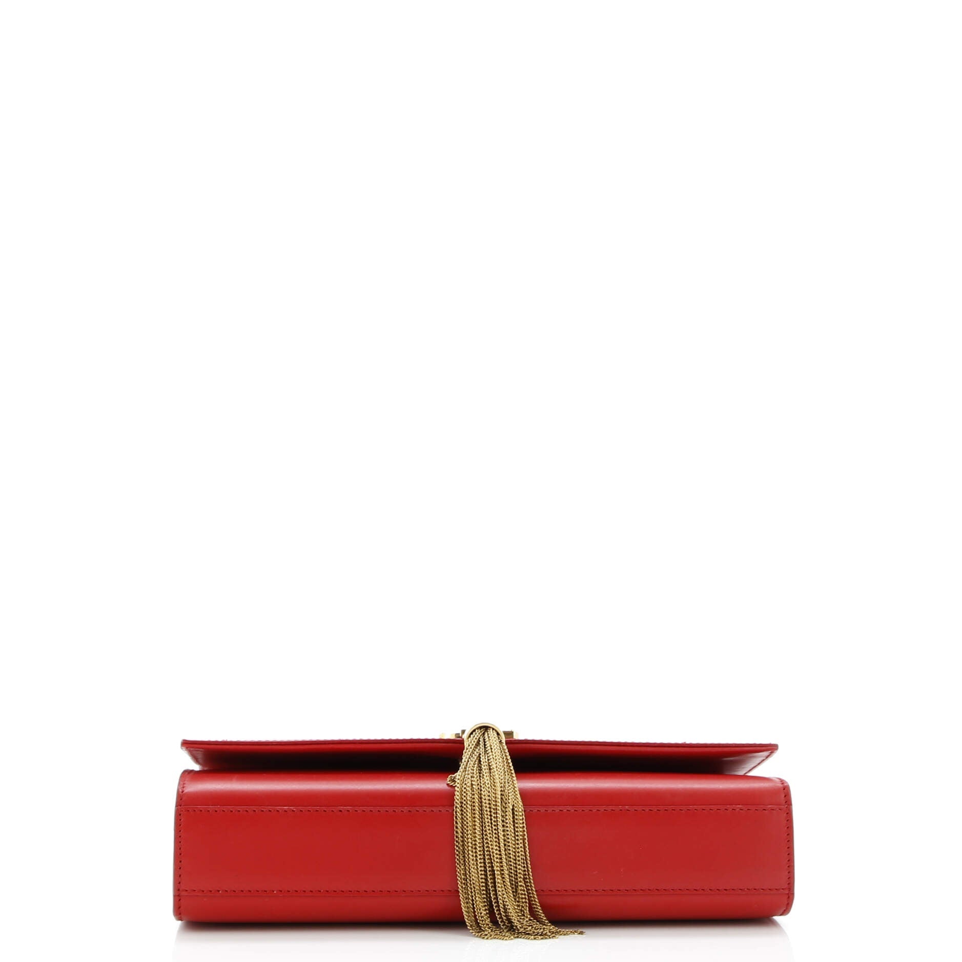 Saint Laurent Classic Monogram Tassel Crossbody Bag Leather Medium