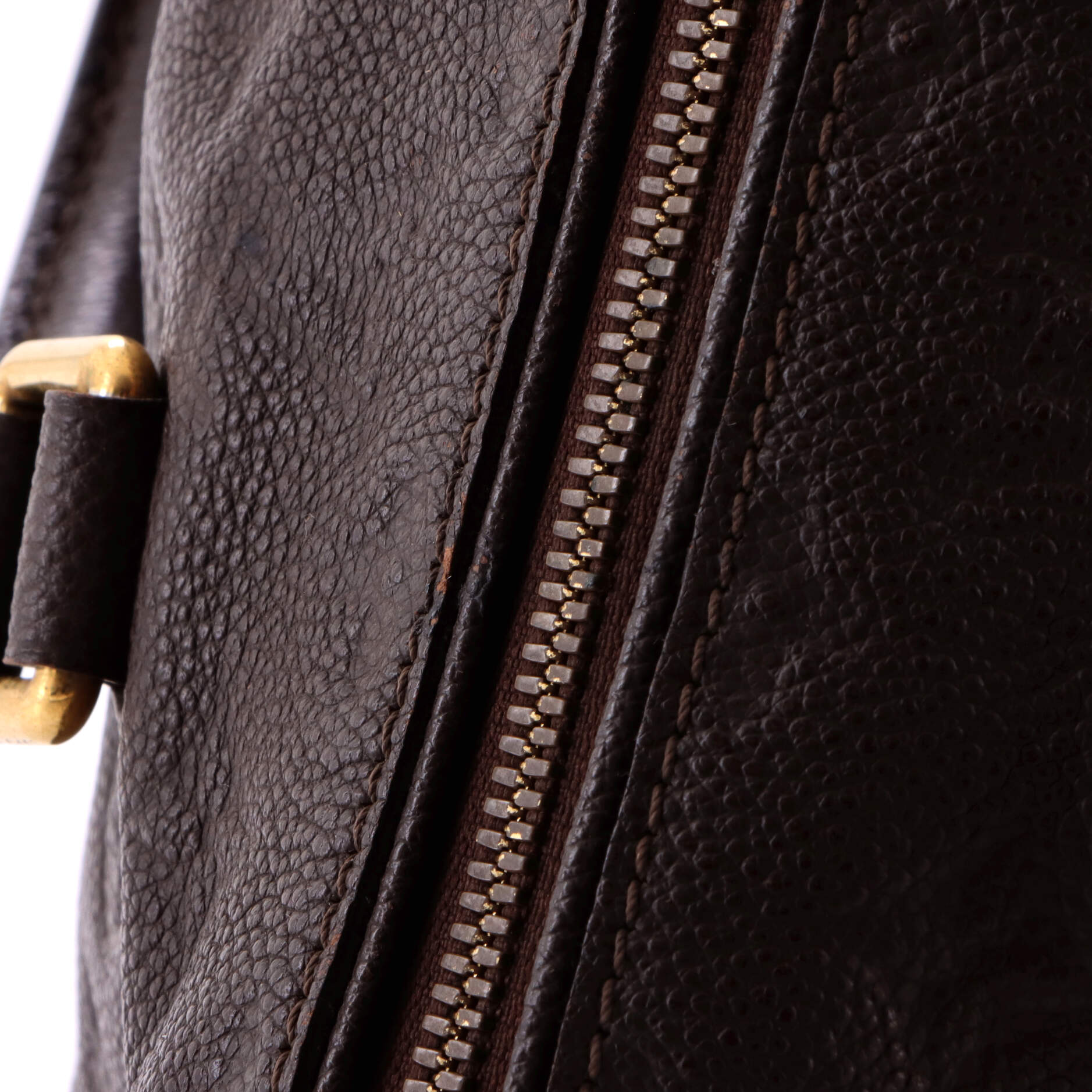 Louis Vuitton Speedy Bandouliere Bag Monogram Empreinte Leather 30