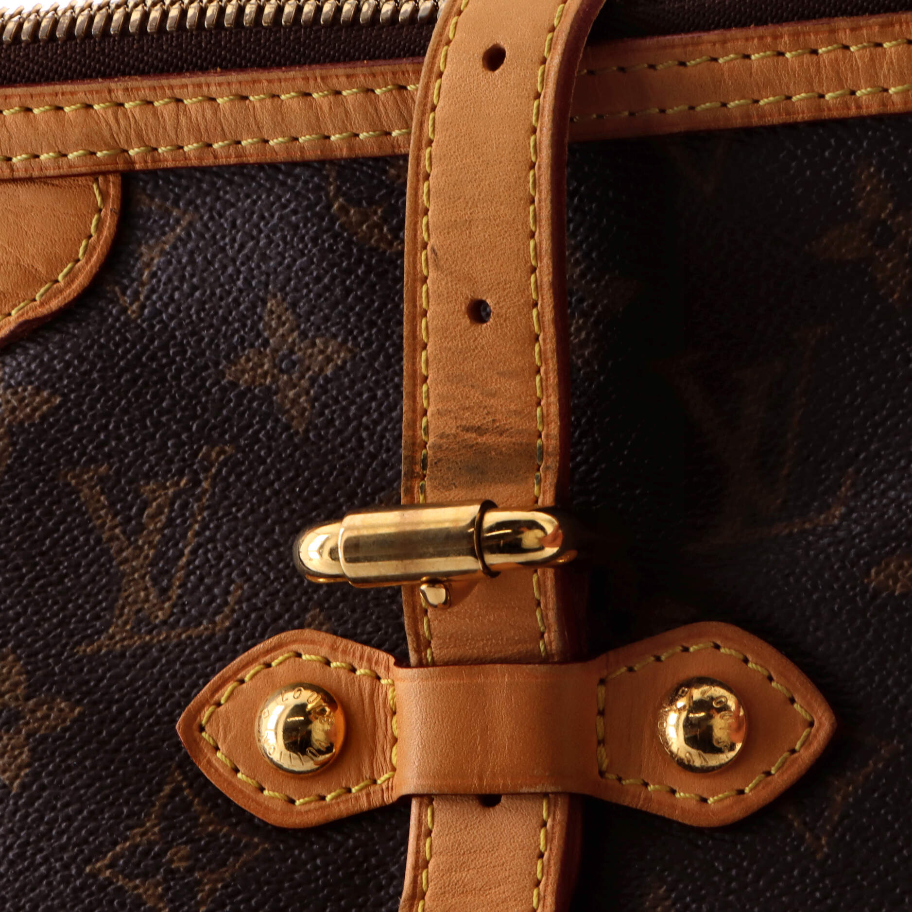 Louis Vuitton Palermo Handbag Monogram Canvas GM