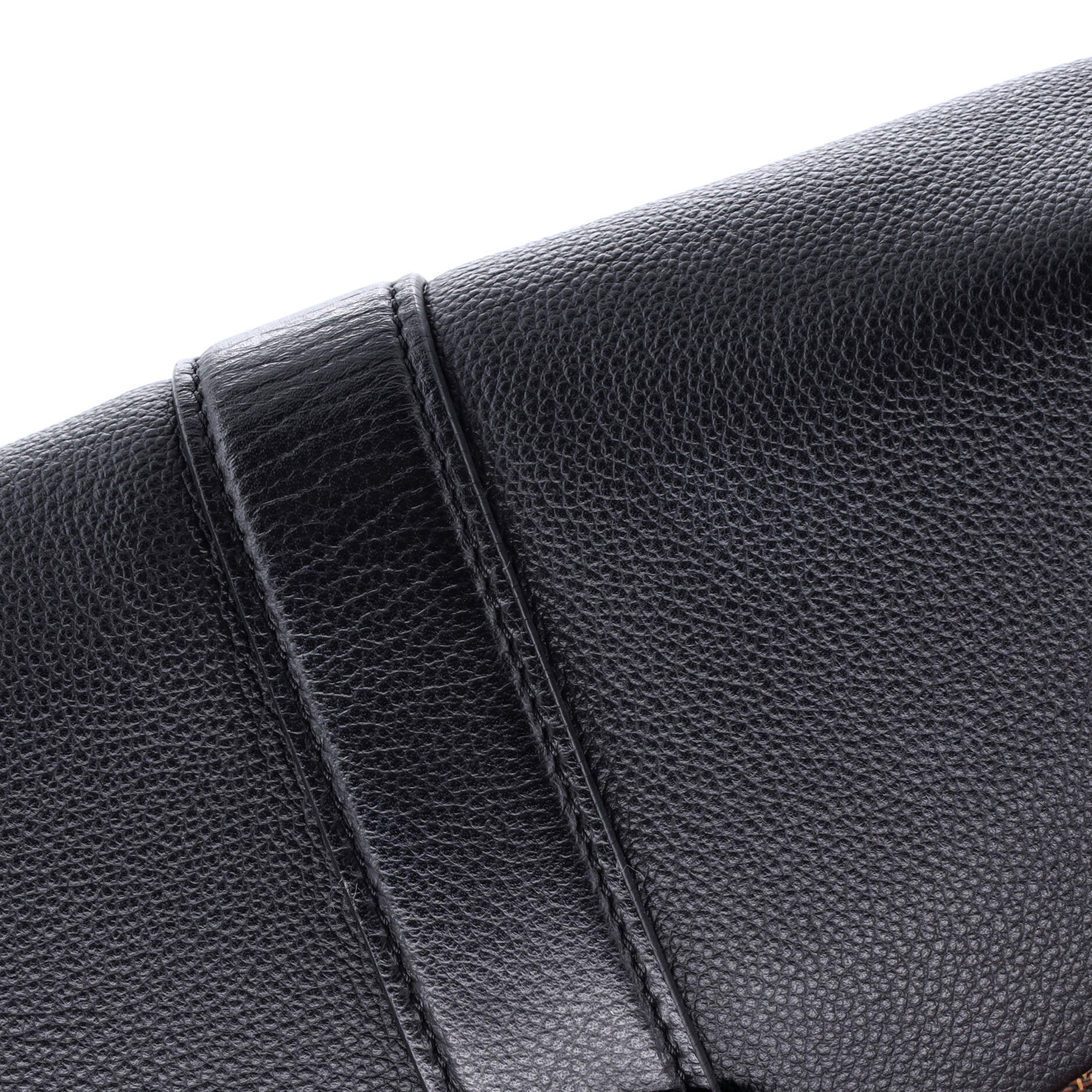Louis Vuitton Clapton Handbag Damier and Leather PM