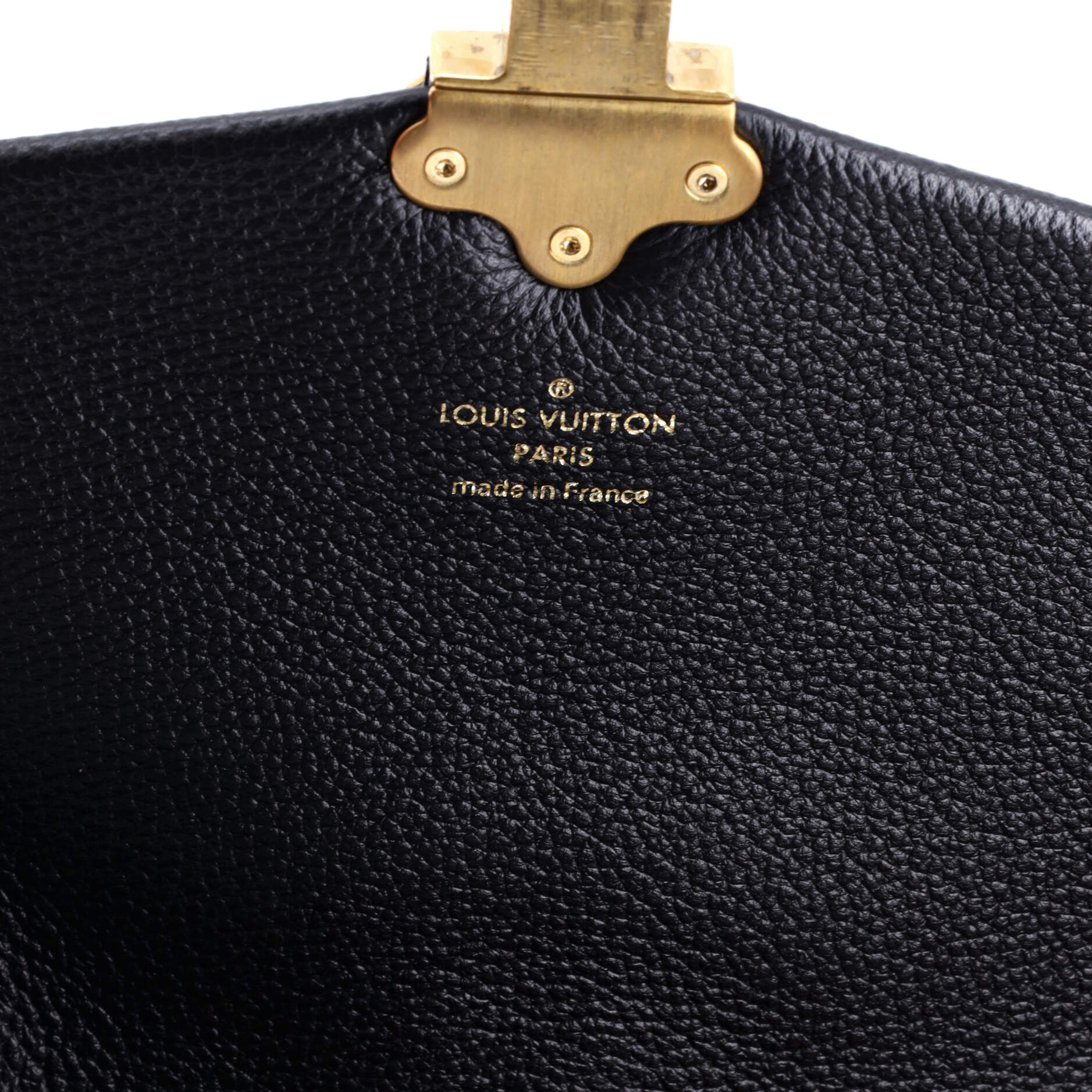 Louis Vuitton Clapton Handbag Damier and Leather PM