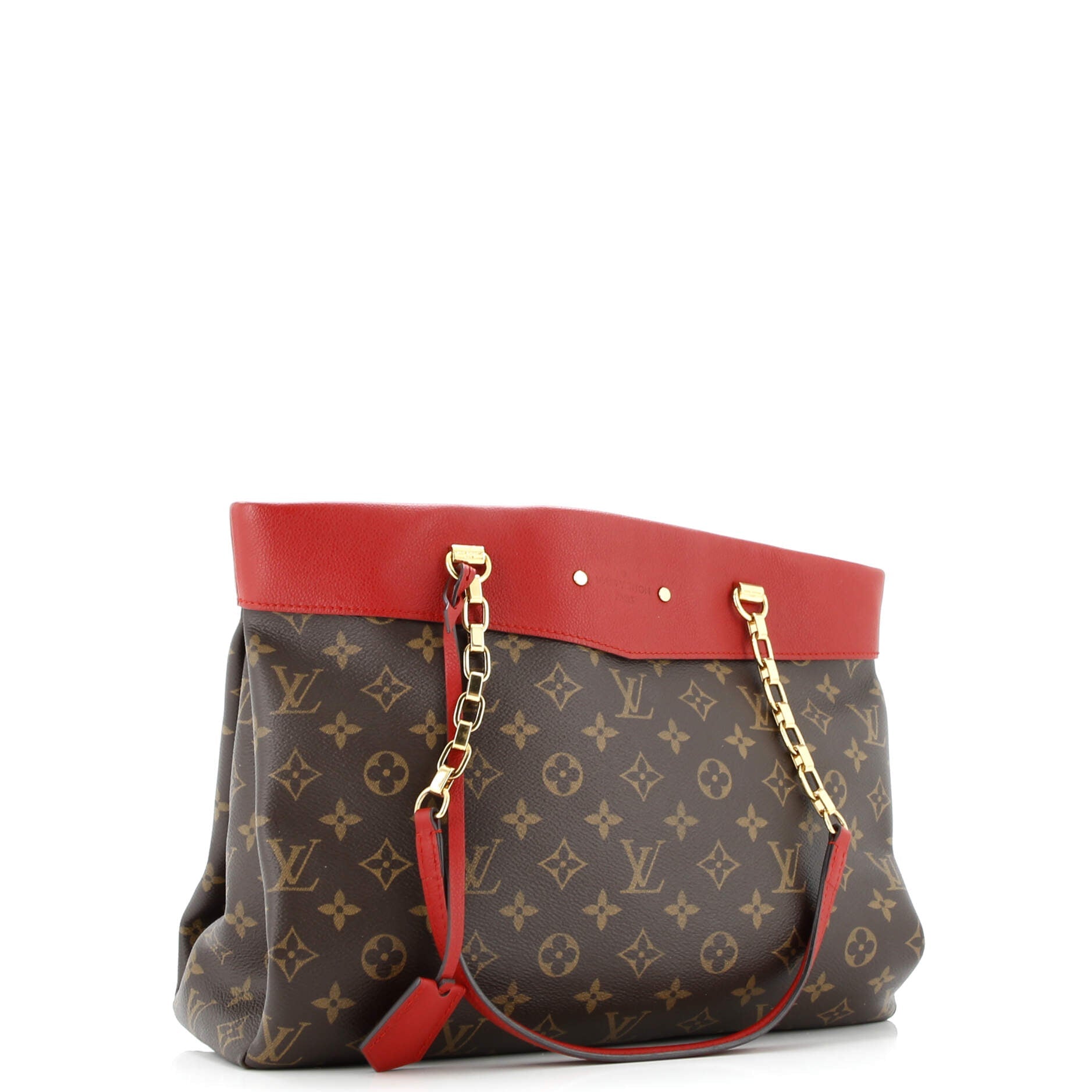 Louis Vuitton Pallas Shopper Monogram Canvas and Calfskin