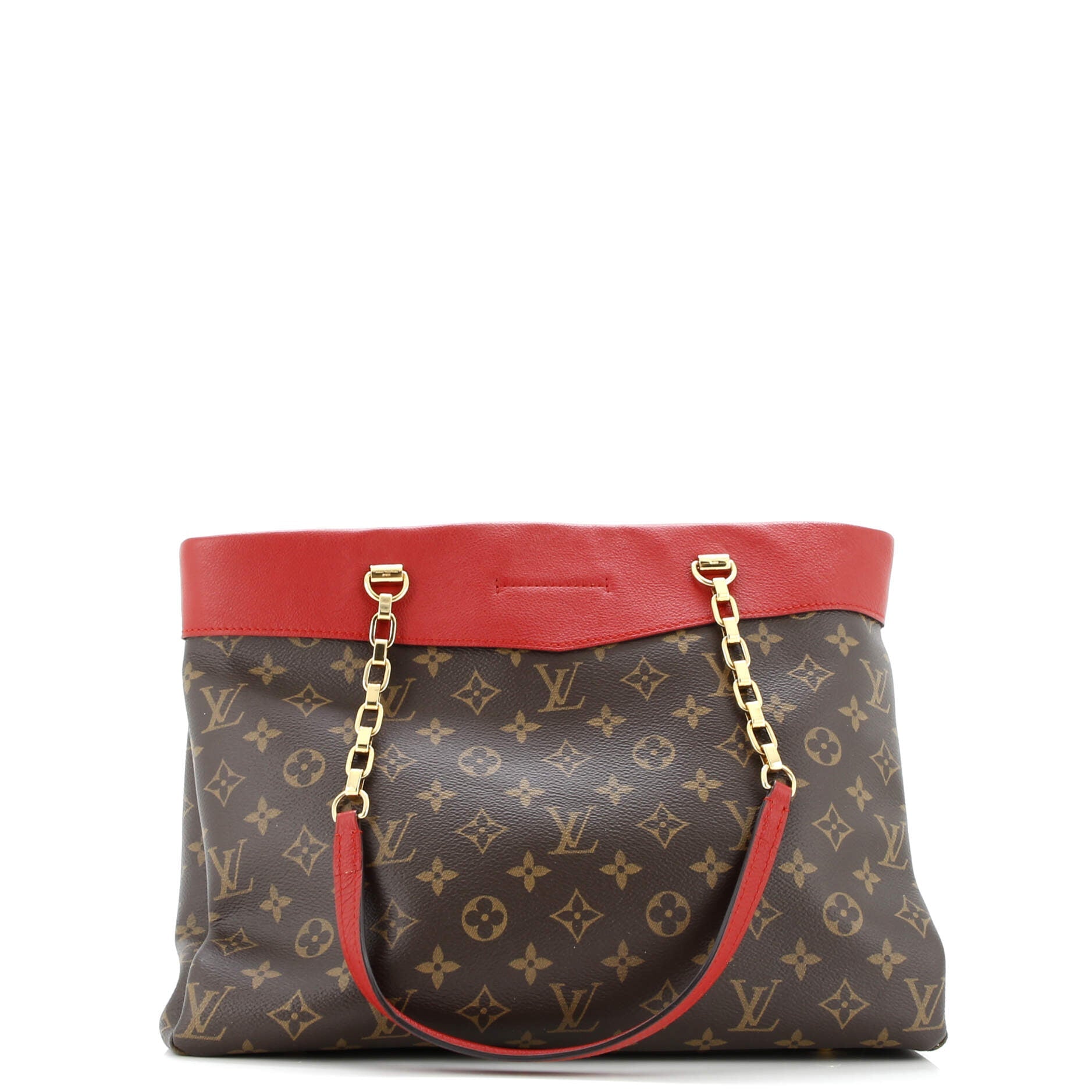 Louis Vuitton Pallas Shopper Monogram Canvas and Calfskin
