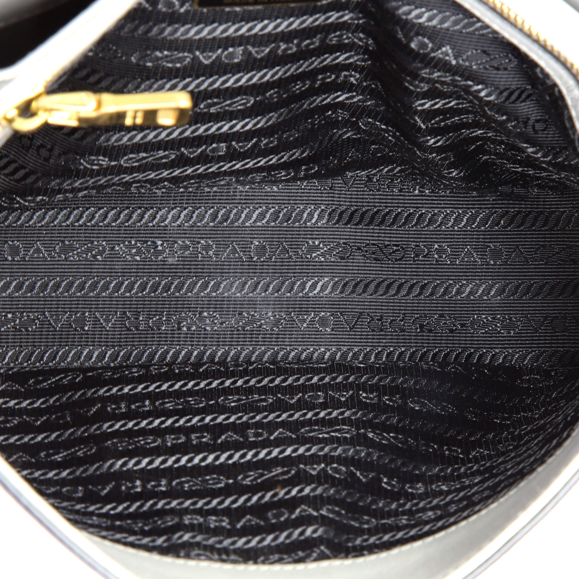 Prada Embleme Flap Bag Saffiano Leather Small