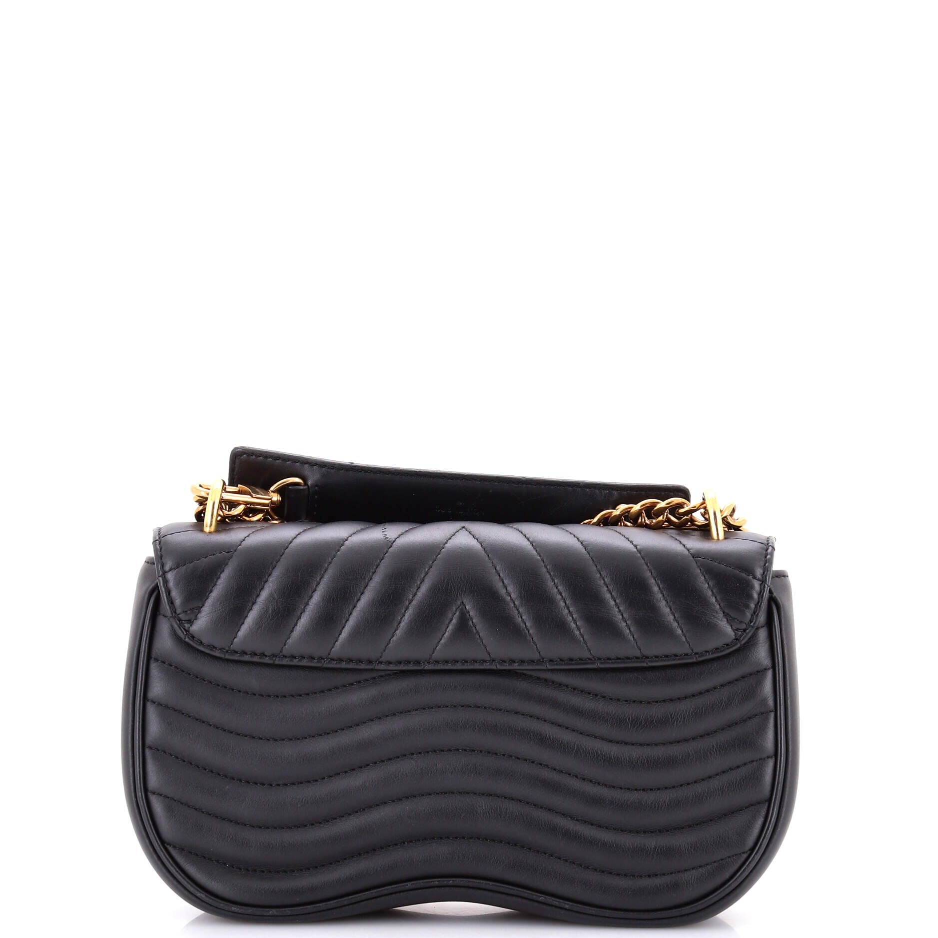 Louis Vuitton New Wave Chain Bag Quilted Leather MM
