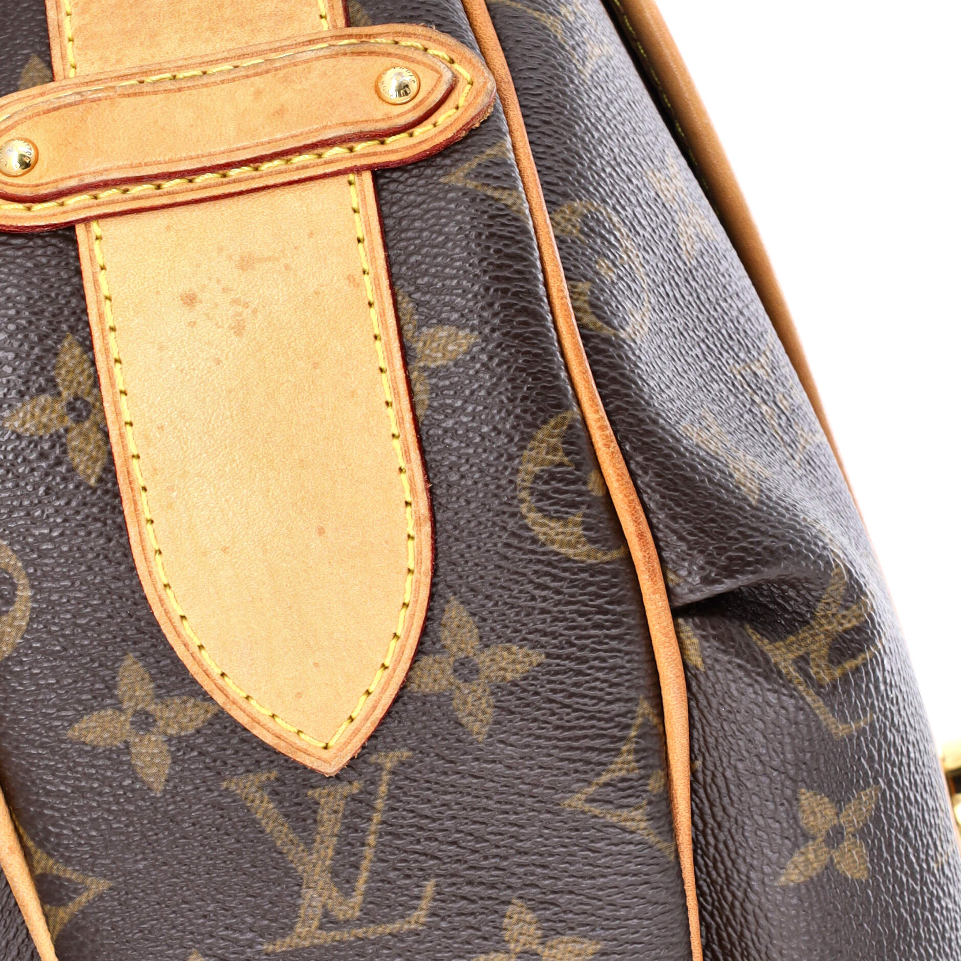 Louis Vuitton Tulum Handbag Monogram Canvas GM