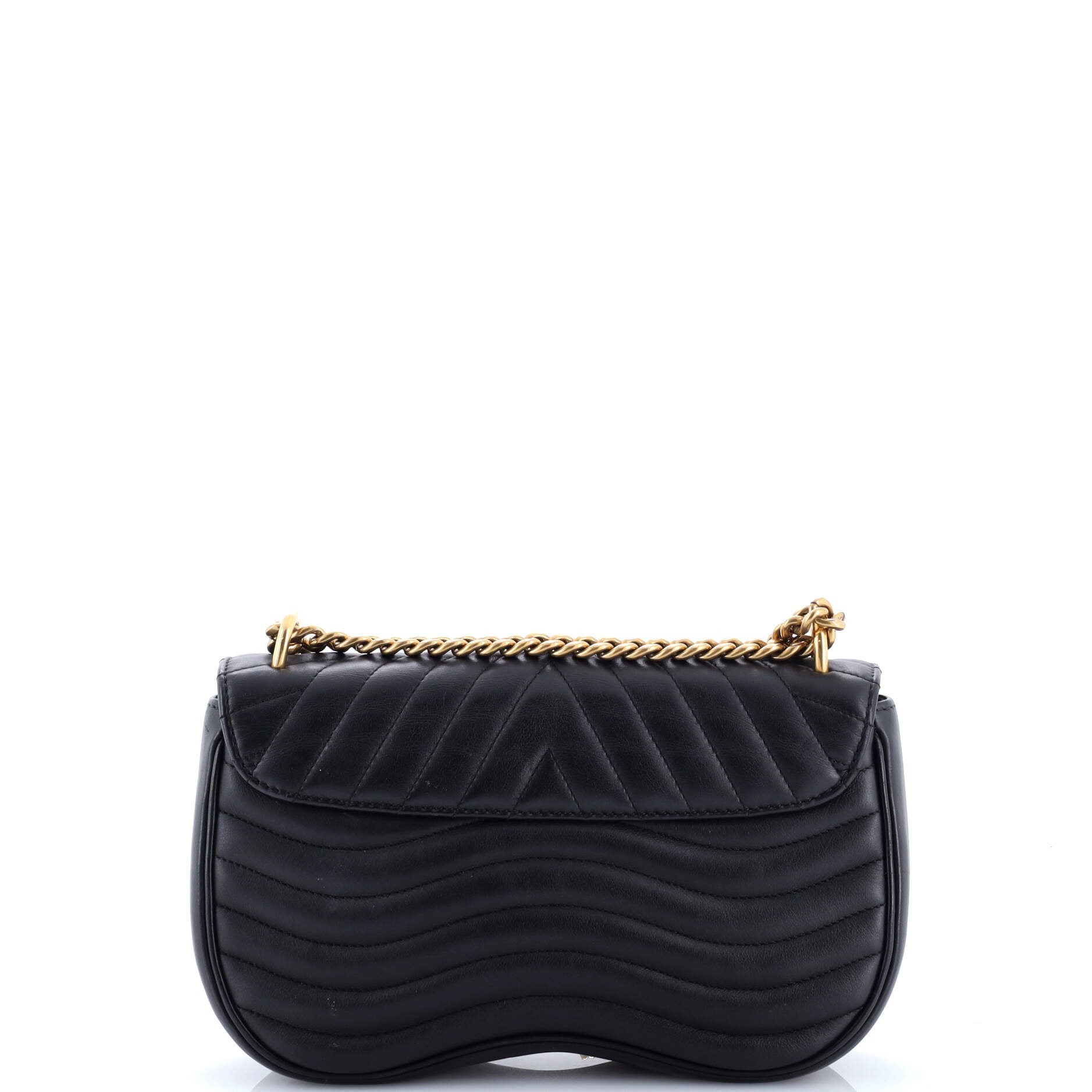 Louis Vuitton New Wave Chain Bag Quilted Leather MM