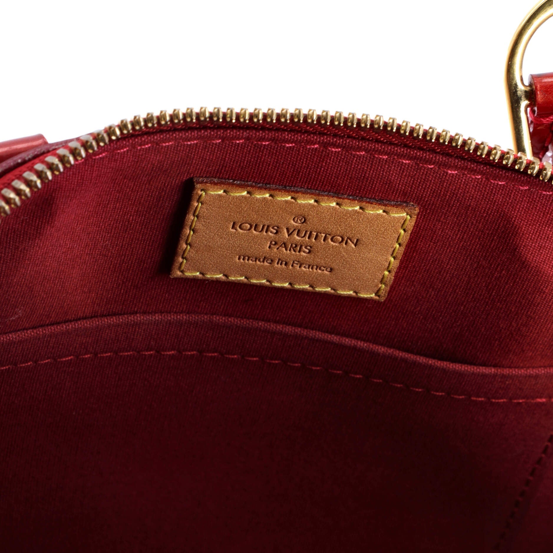 Louis Vuitton Alma Handbag Monogram Vernis BB
