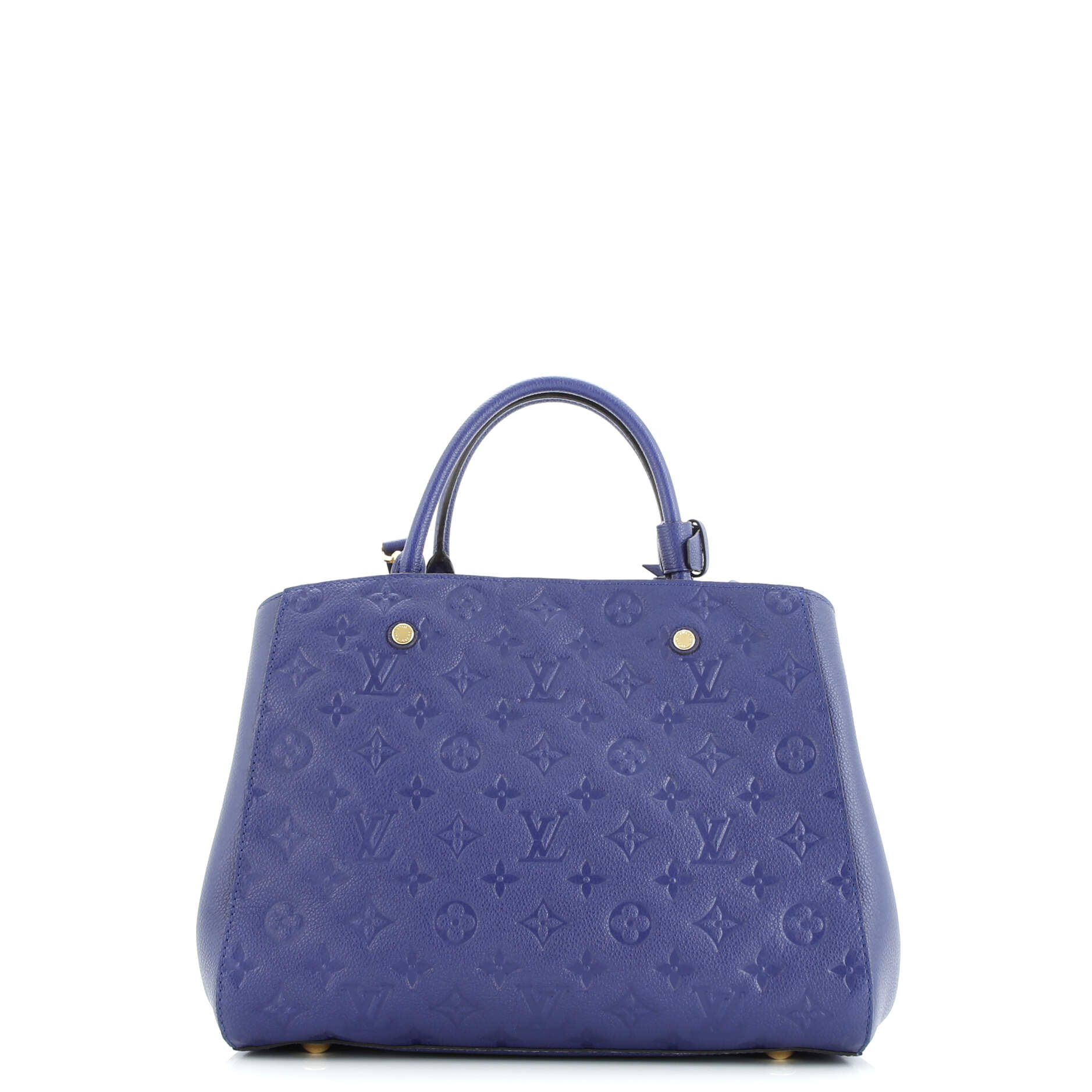 Louis Vuitton Montaigne Handbag Monogram Empreinte Leather MM