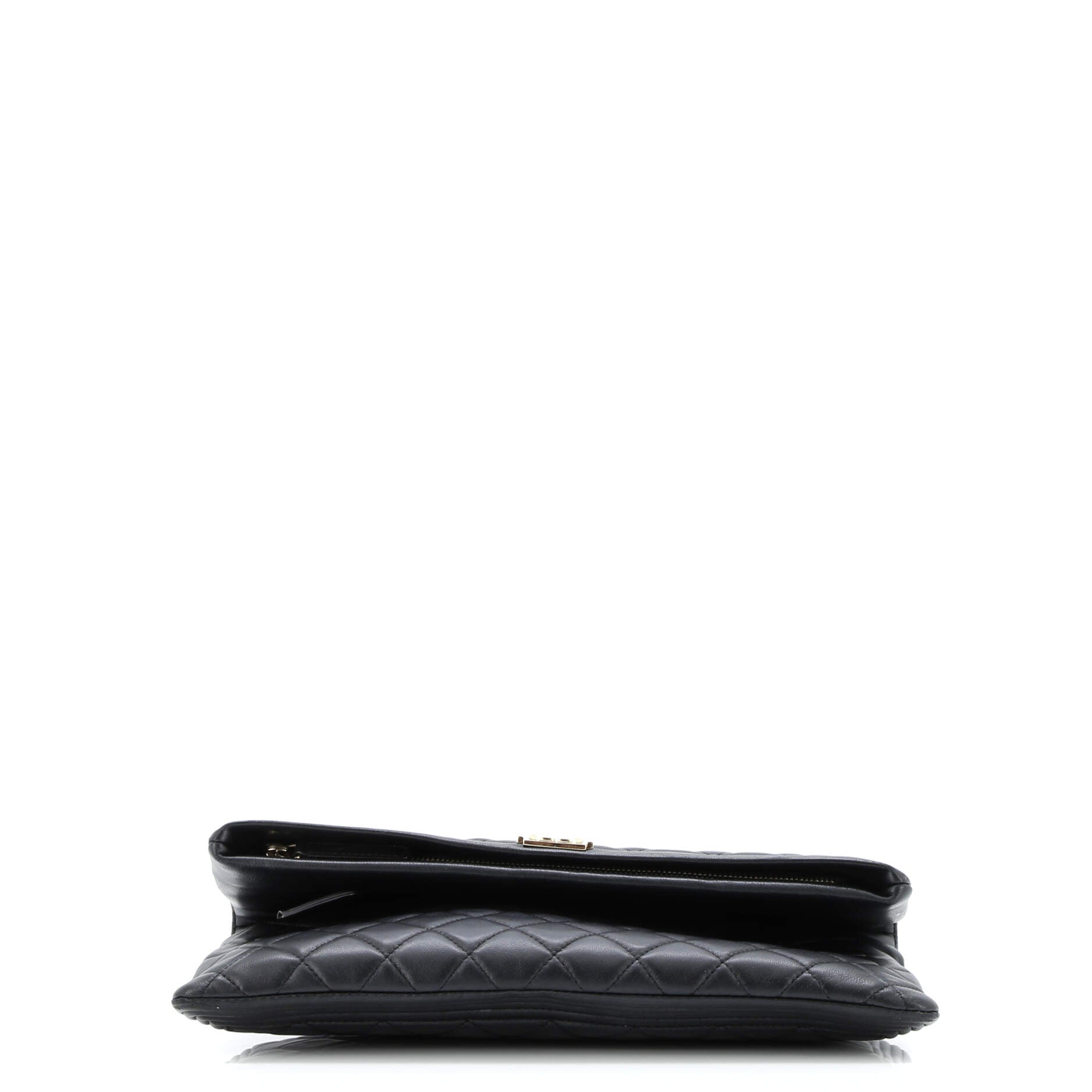 Chanel Boy Beauty CC Clutch Quilted Lambskin