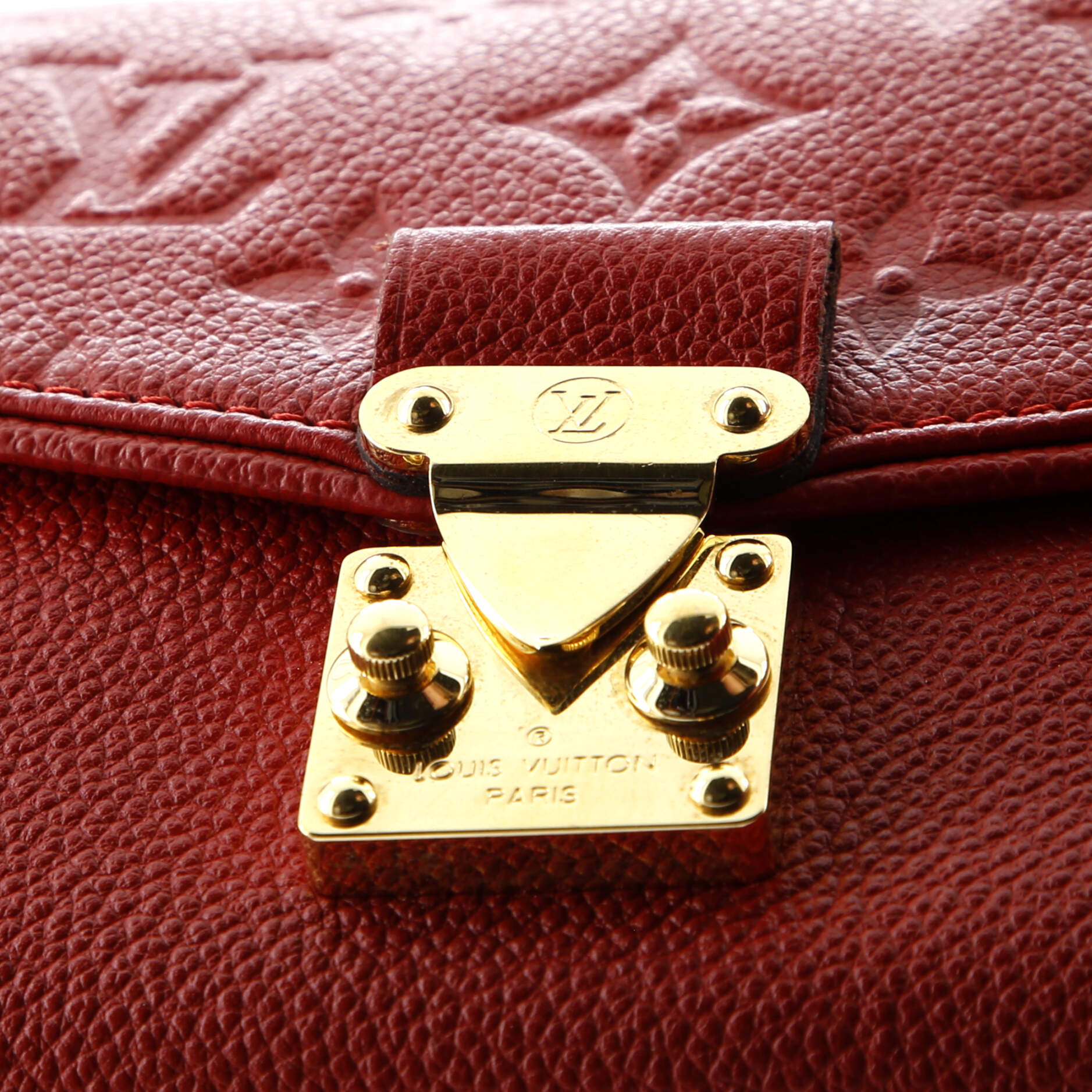 Louis Vuitton Saint Germain Handbag Monogram Empreinte Leather BB
