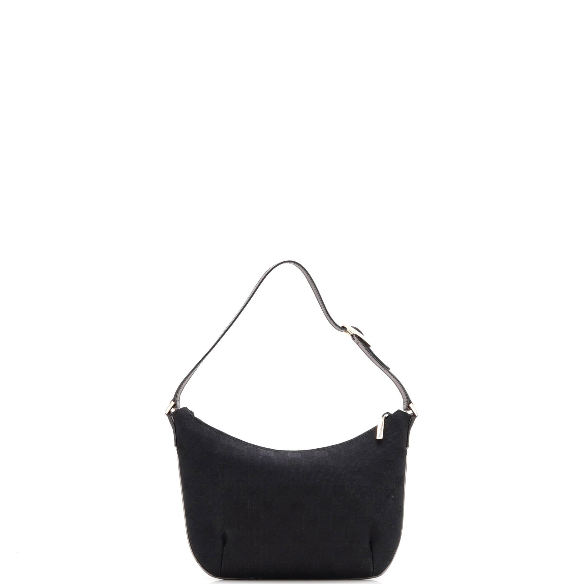 Gucci Vintage Pochette Shoulder Bag GG Canvas Small