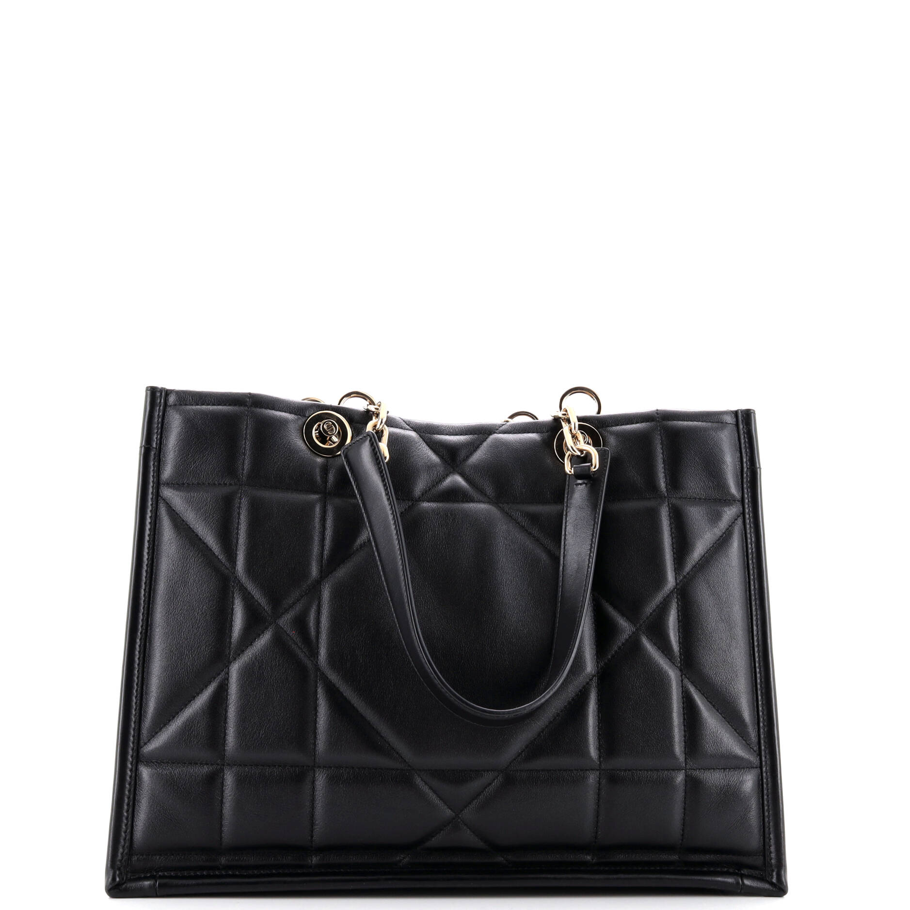 Christian Dior Essential Tote Archicannage Quilt Calfskin Medium