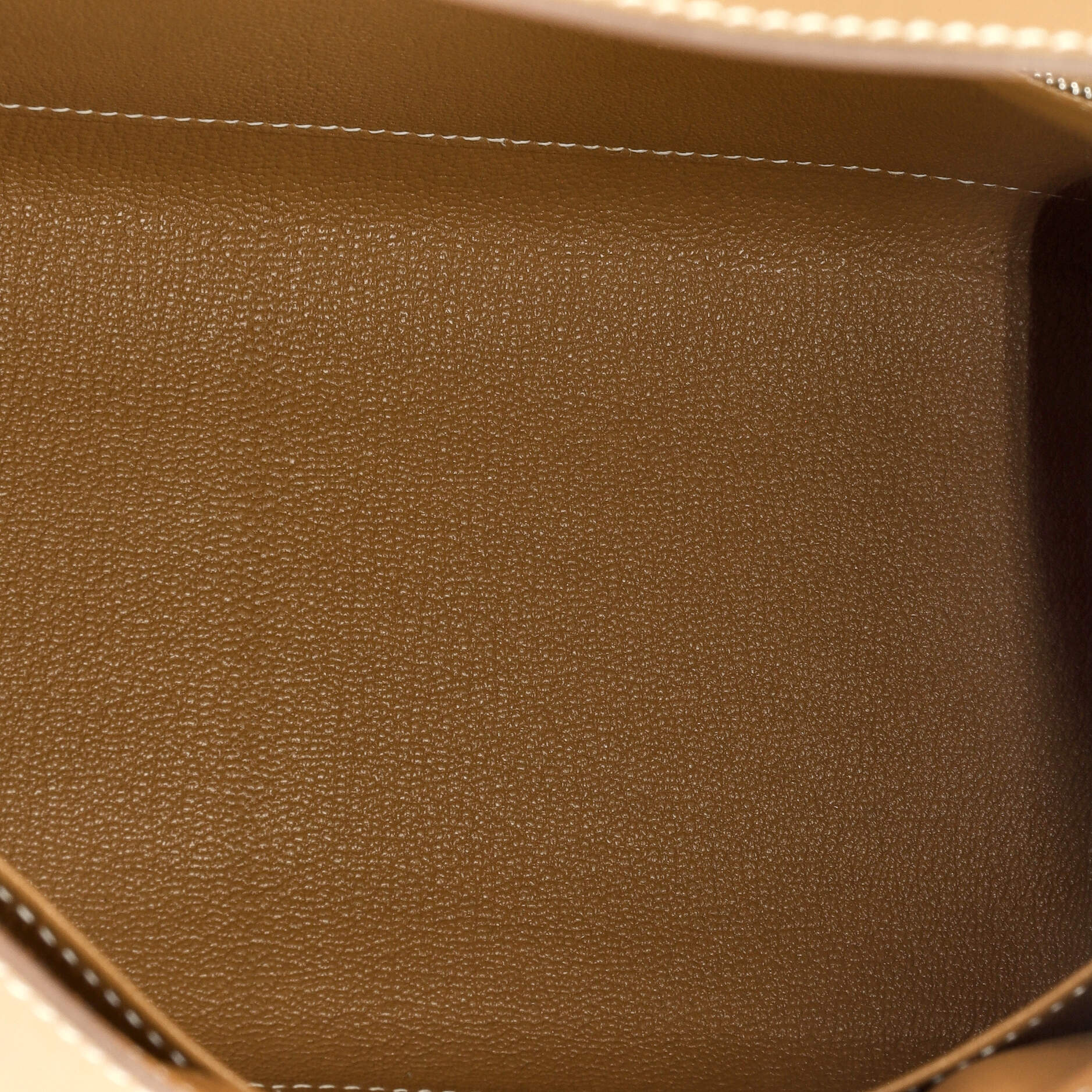 Hermes Kelly Handbag Brown Epsom with Palladium Hardware 28