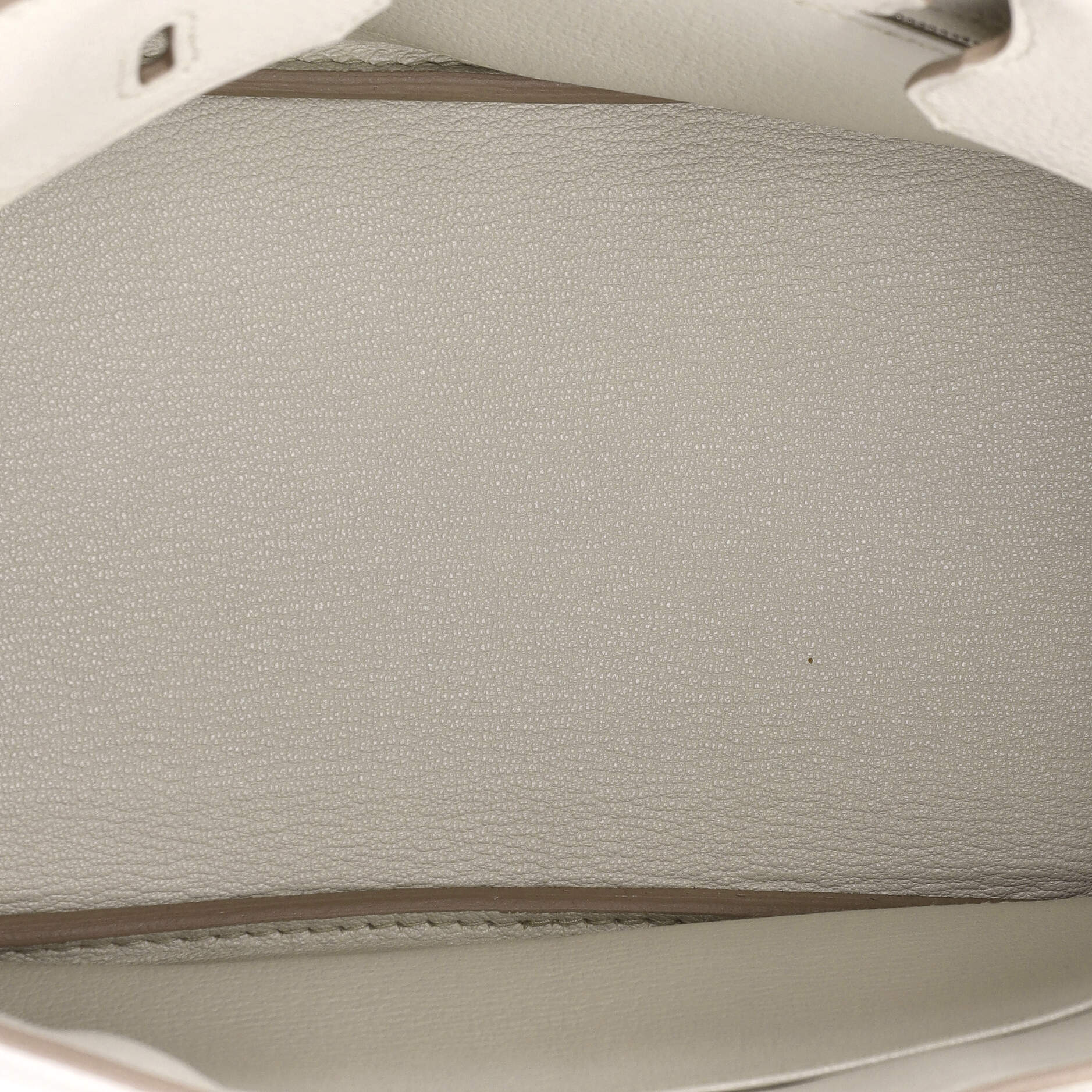 Hermes Birkin Handbag Light Togo with Palladium Hardware 25
