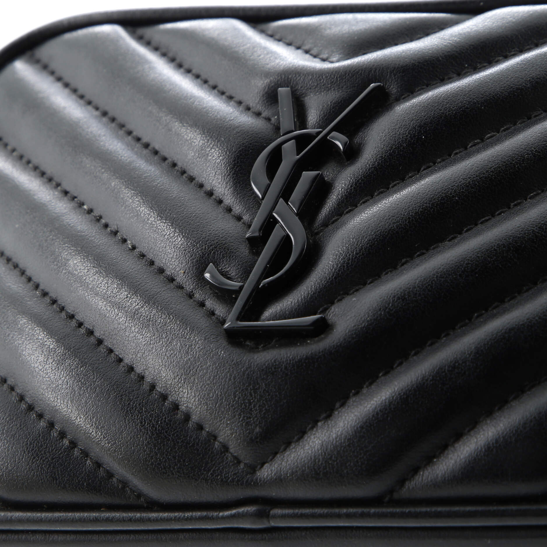 Saint Laurent Lou Belt Bag Matelasse Chevron Leather