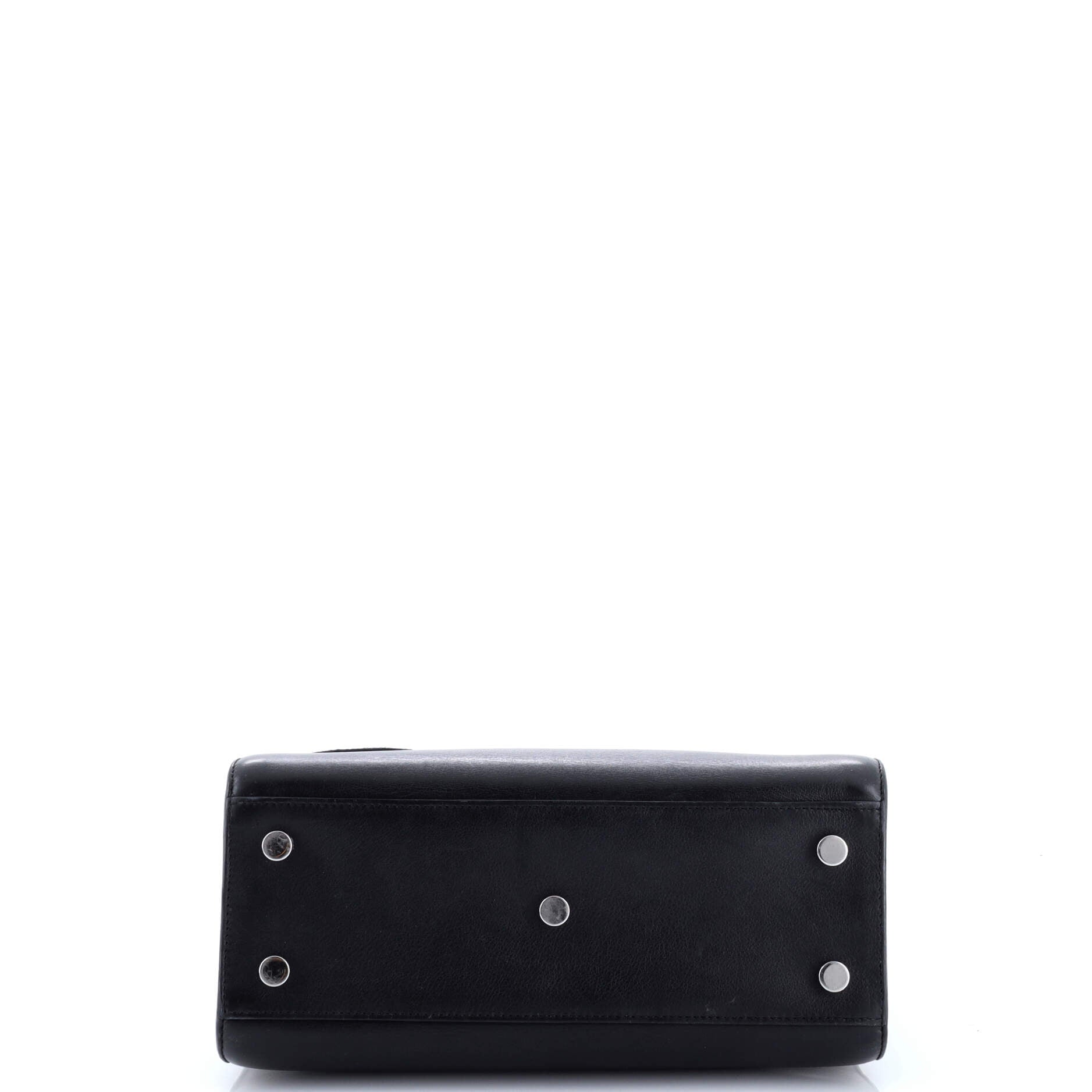 Saint Laurent Sac de Jour NM Bag Patch Embellished Leather Baby