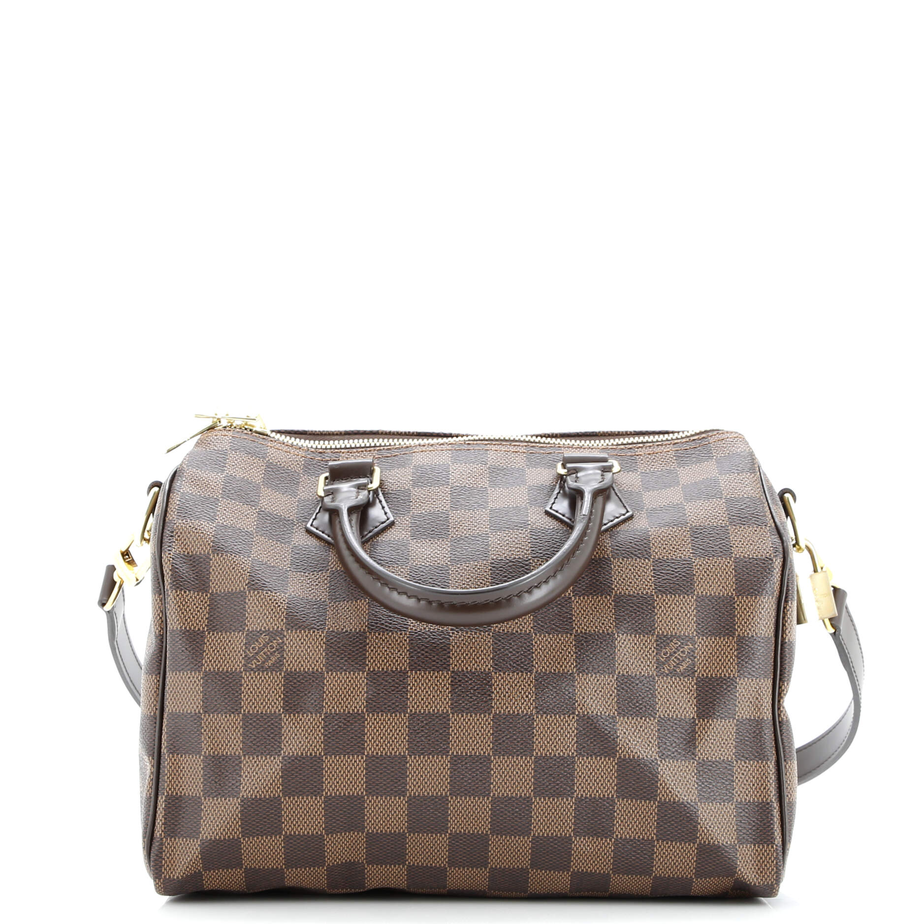 Louis Vuitton Speedy Bandouliere Bag Damier 25