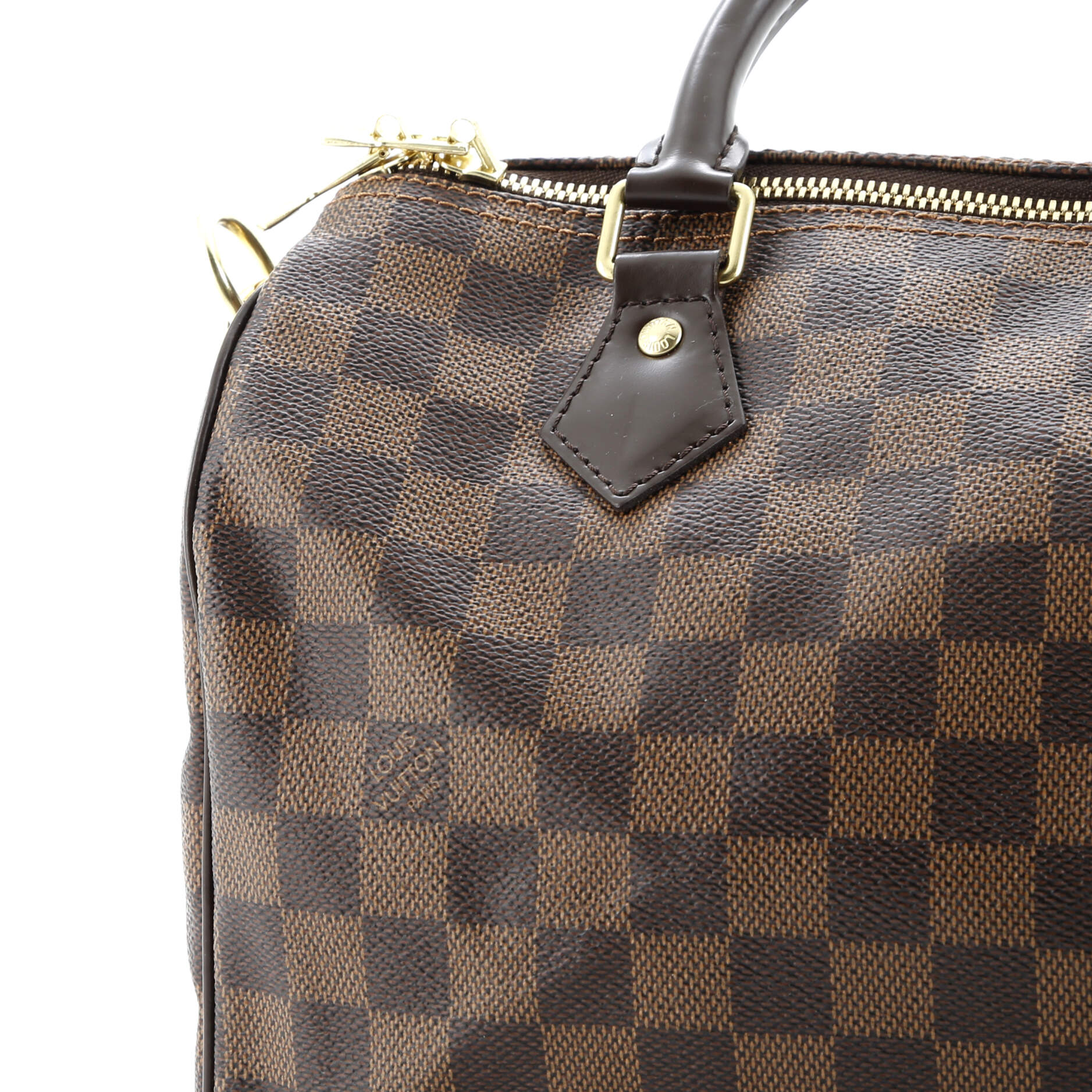 Louis Vuitton Speedy Bandouliere Bag Damier 25