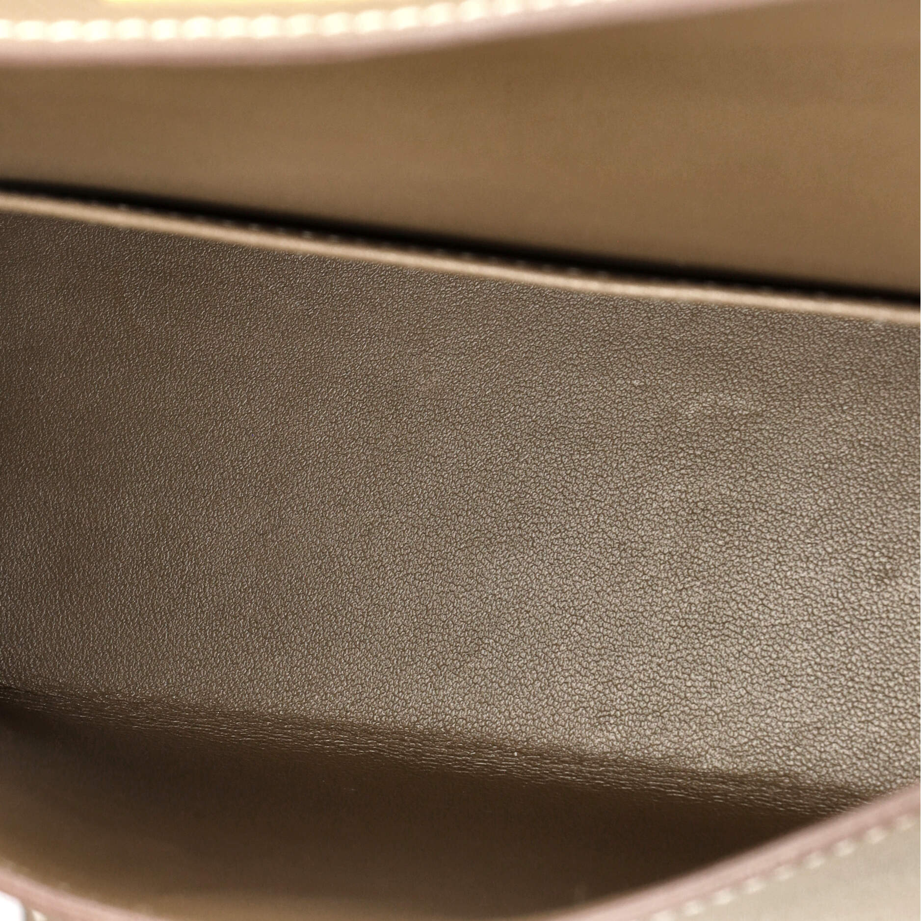 Hermes Kelly Mini II Bag Grey Epsom with Gold Hardware 20