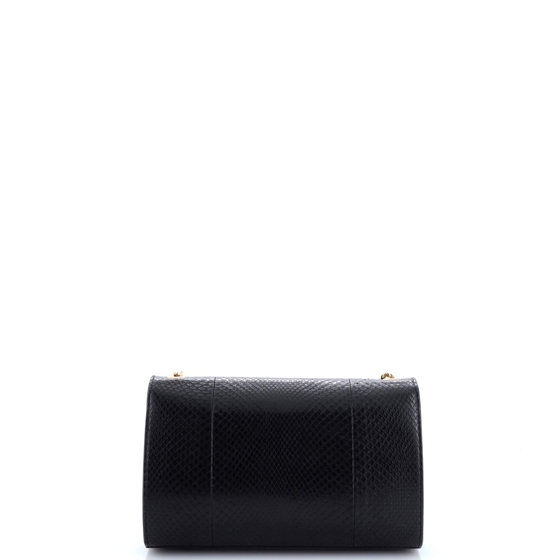 Saint Laurent Classic Monogram Tassel Crossbody Bag Python Medium