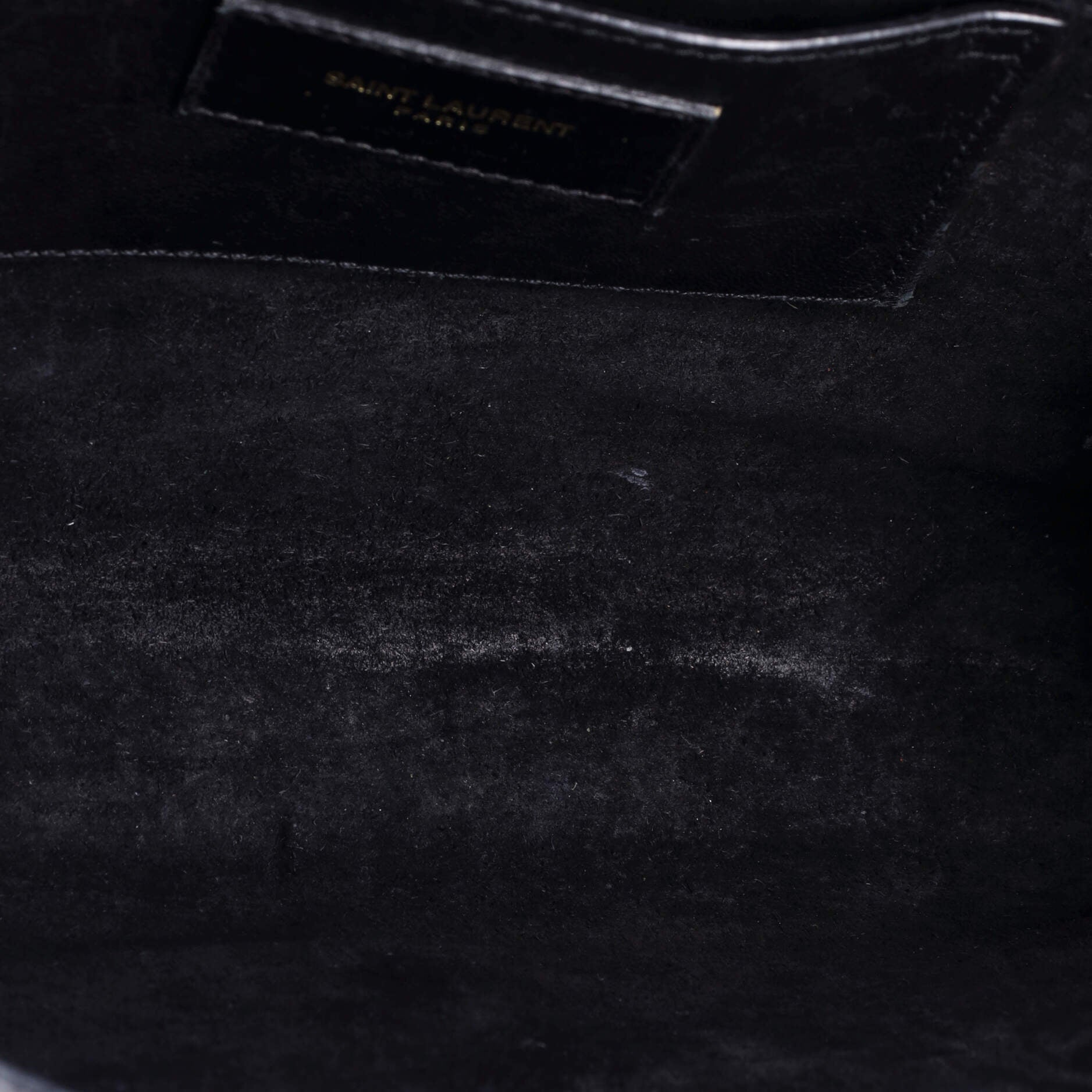 Saint Laurent Classic Monogram Tassel Crossbody Bag Python Medium