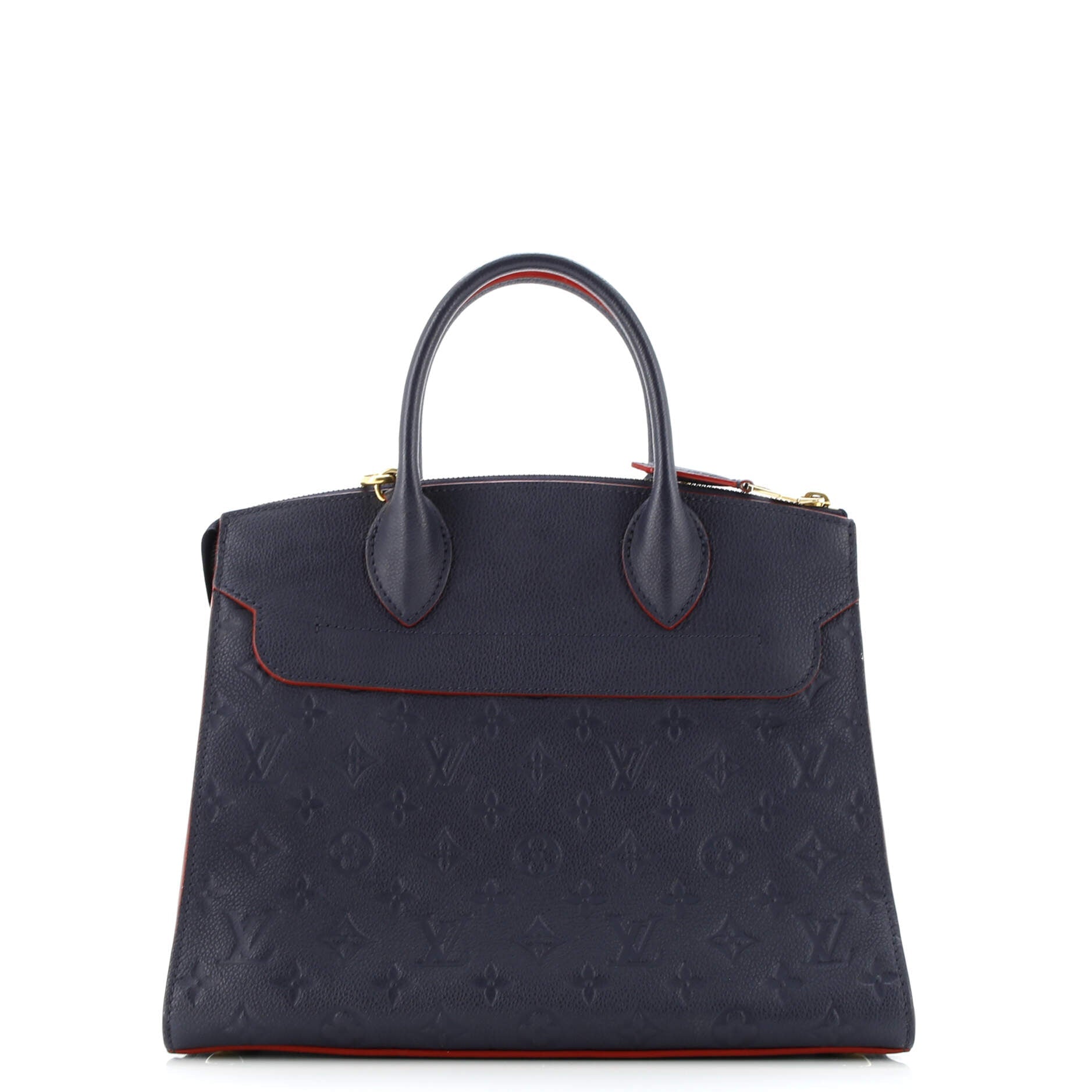 Louis Vuitton Pont Neuf Handbag Monogram Empreinte Leather MM