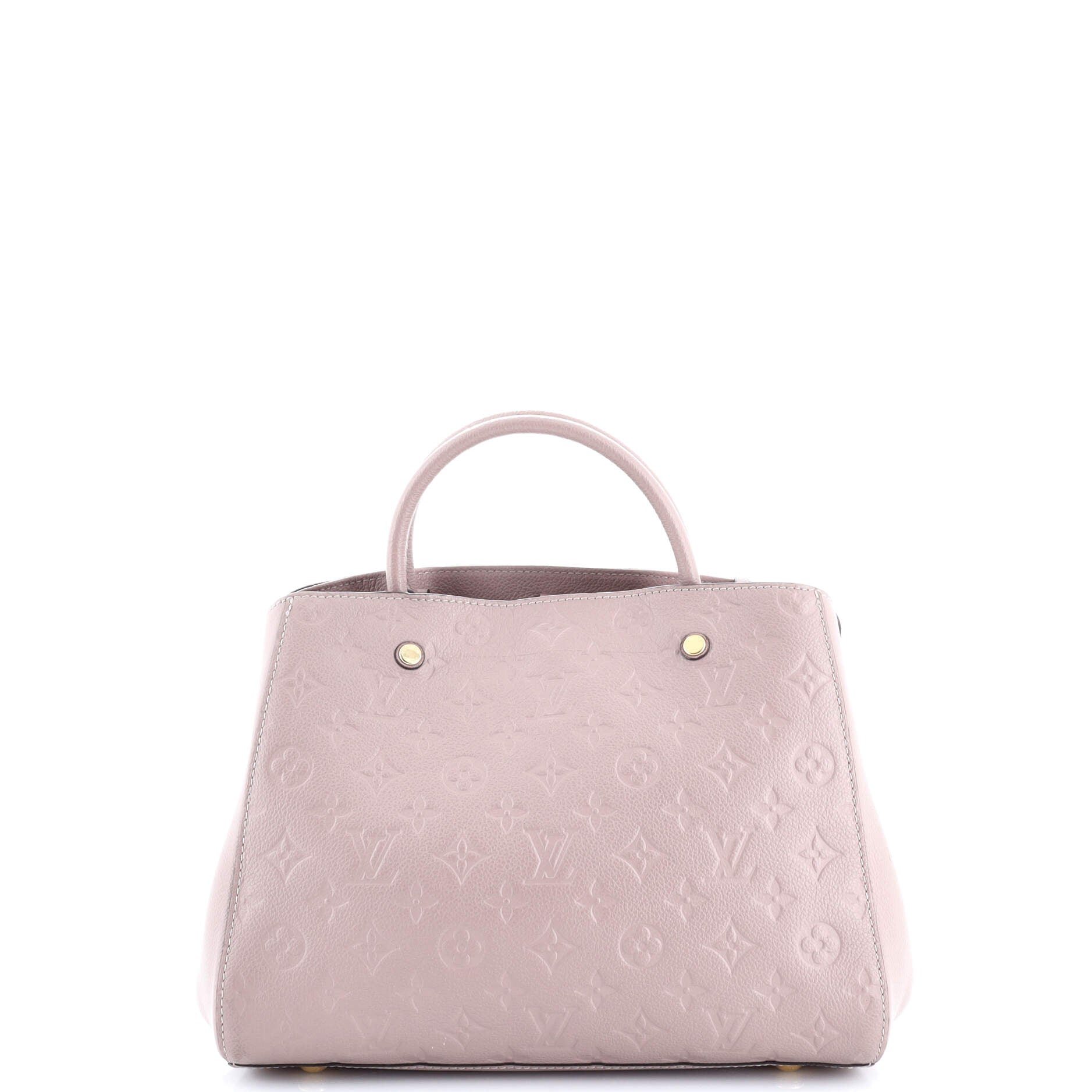 Louis Vuitton Montaigne Handbag Monogram Empreinte Leather MM