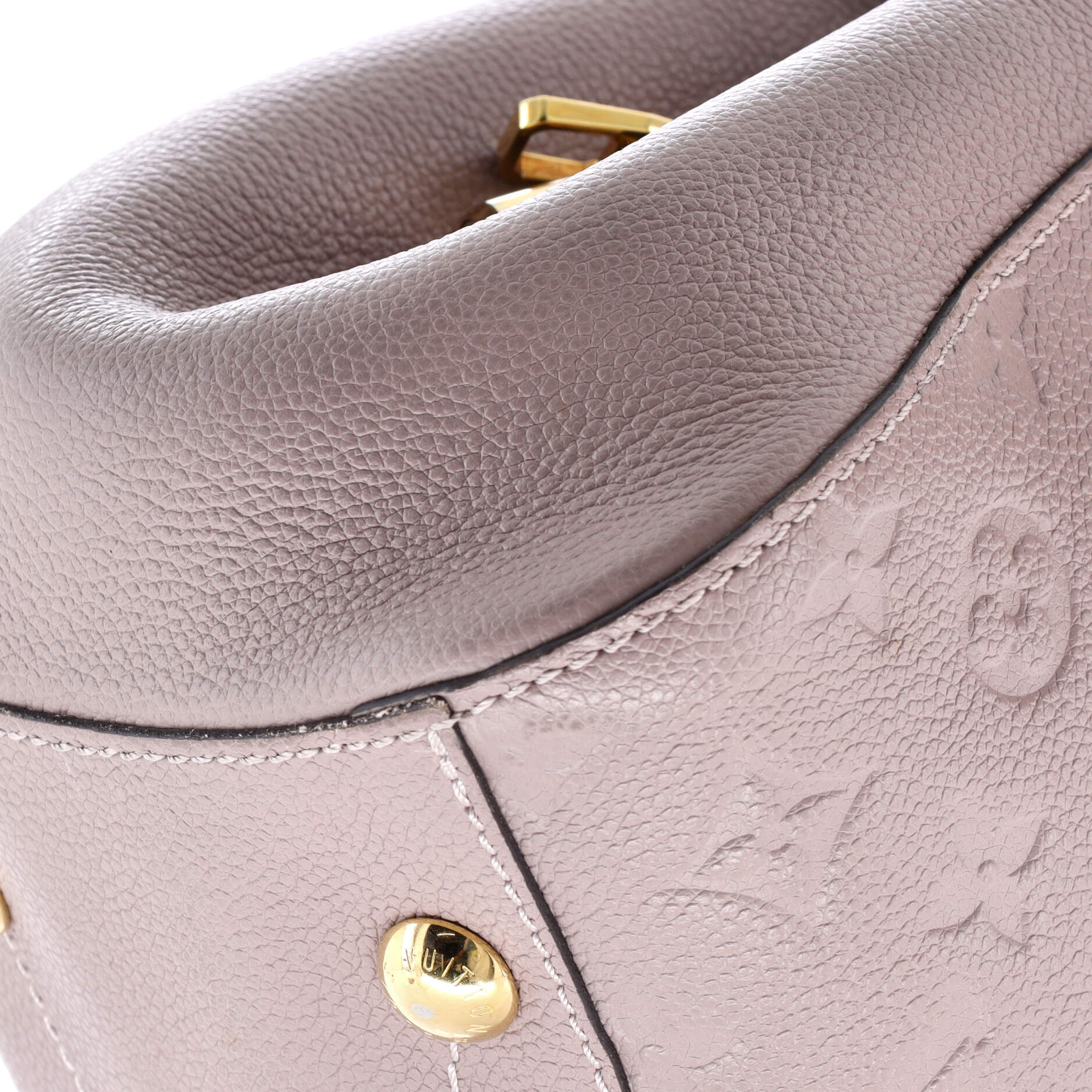 Louis Vuitton Montaigne Handbag Monogram Empreinte Leather MM