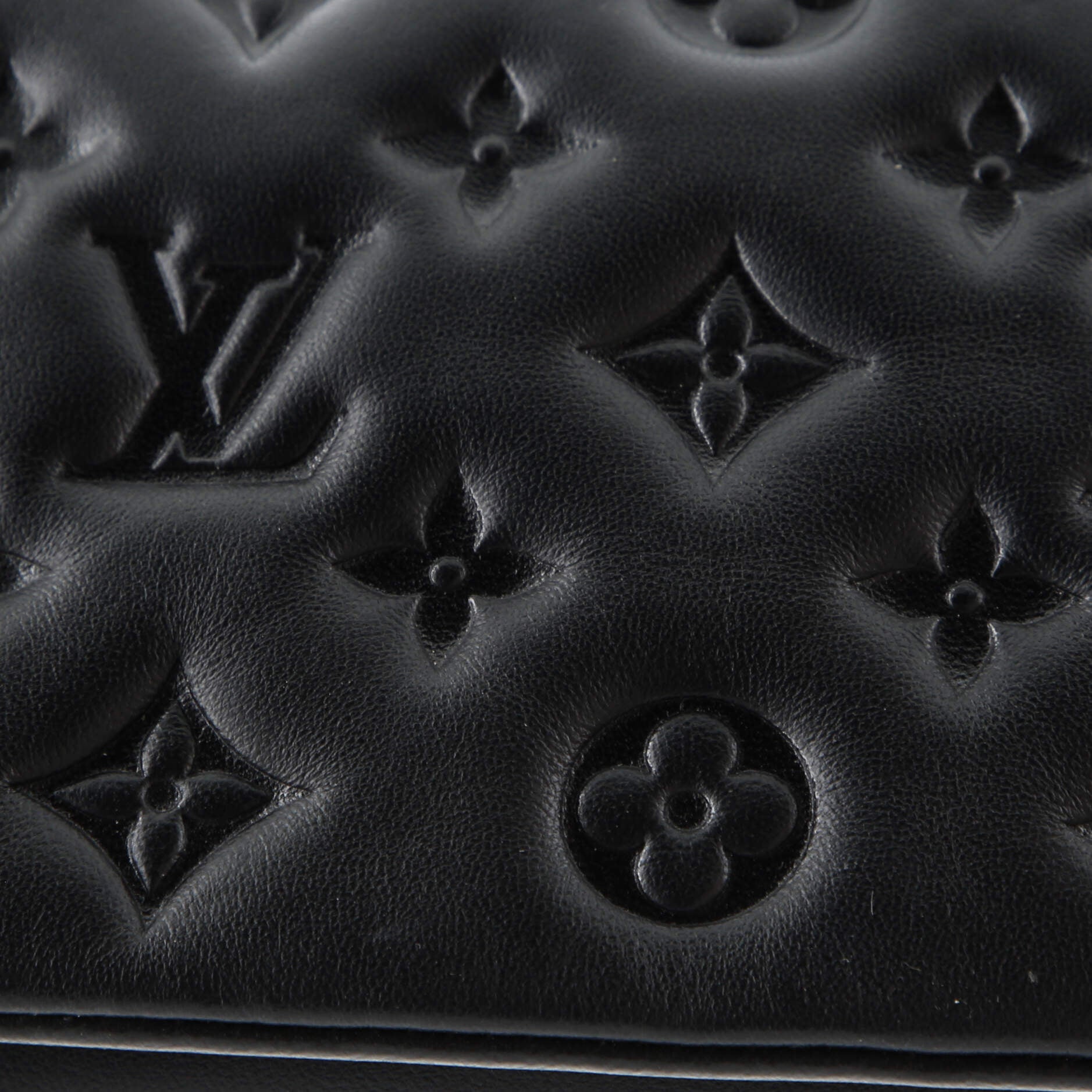 Louis Vuitton Coussin Pochette Monogram Embossed Lambskin