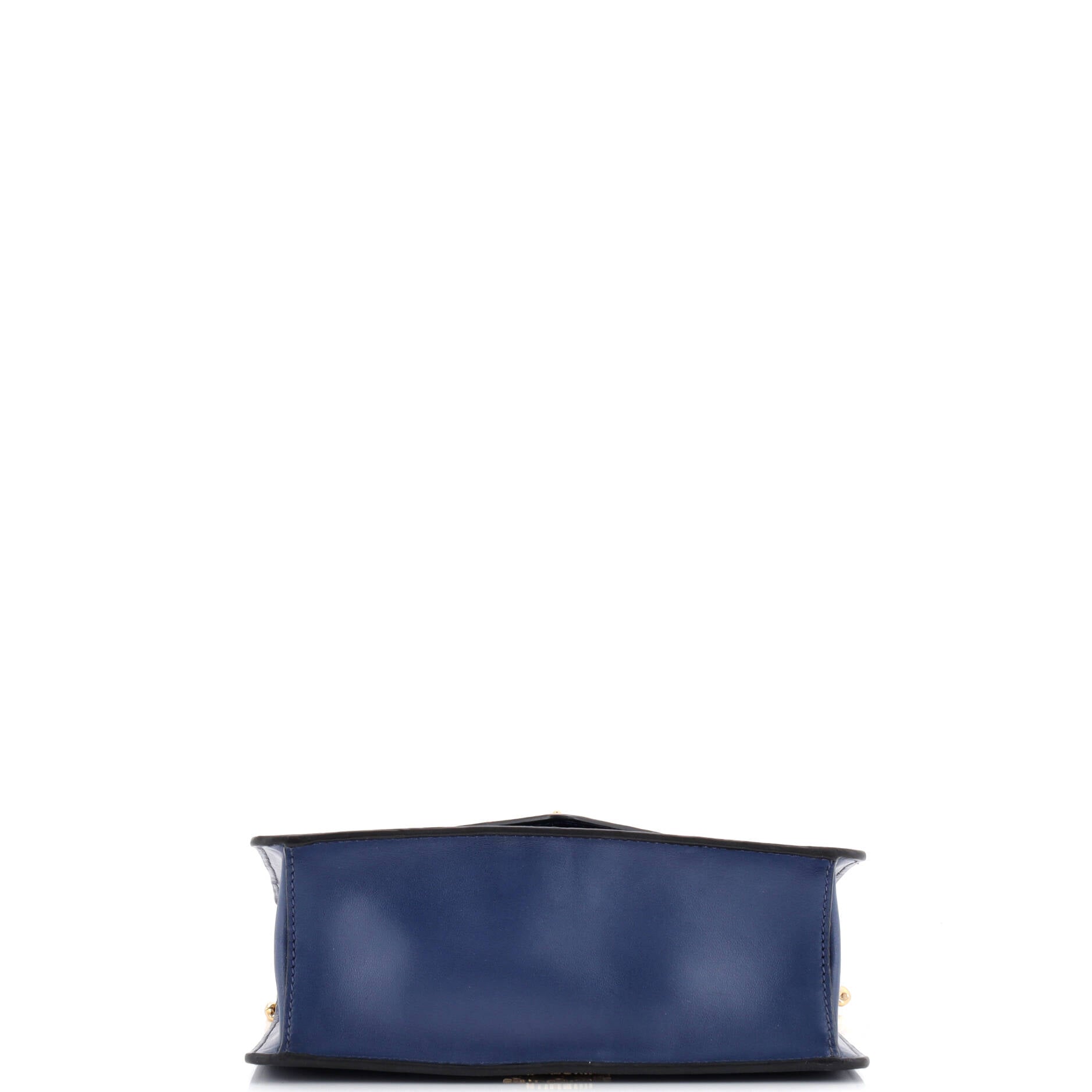 Prada Envelope Flap Chain Shoulder bag Saffiano Leather Small