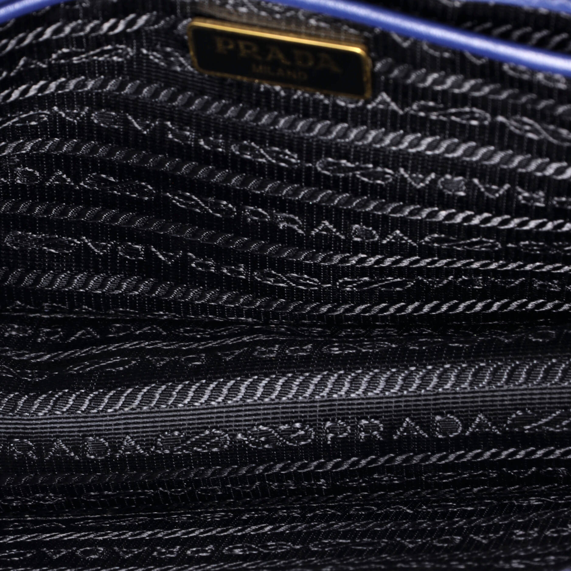 Prada Envelope Flap Chain Shoulder bag Saffiano Leather Small
