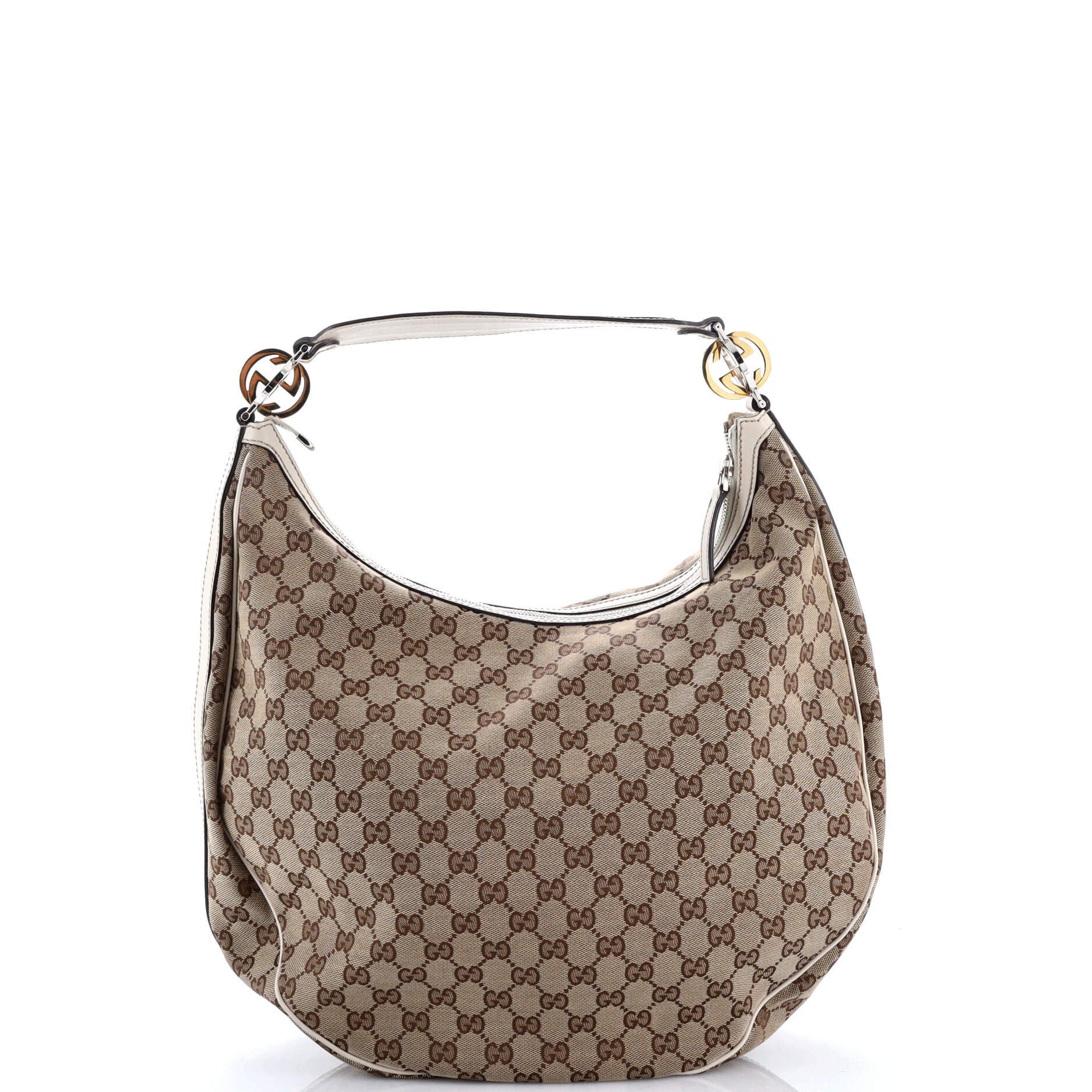 Gucci Twins Hobo GG Canvas Medium