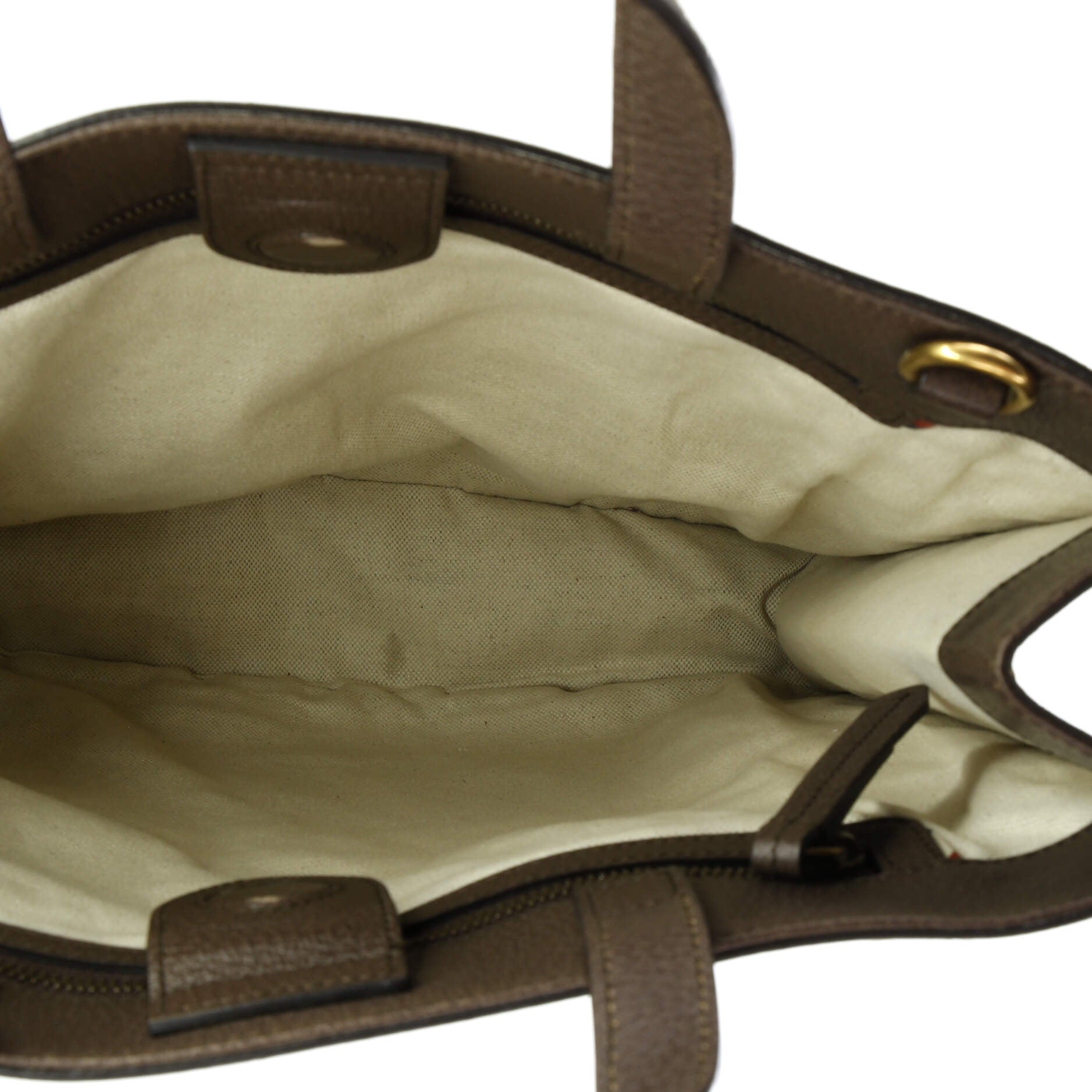 Gucci Courrier Convertible Soft Open Tote GG Coated Canvas with Applique North South