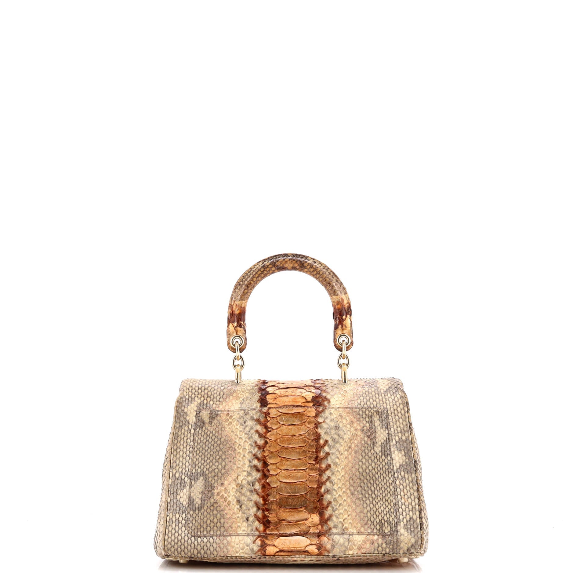 Christian Dior Be Dior Bag Python Medium
