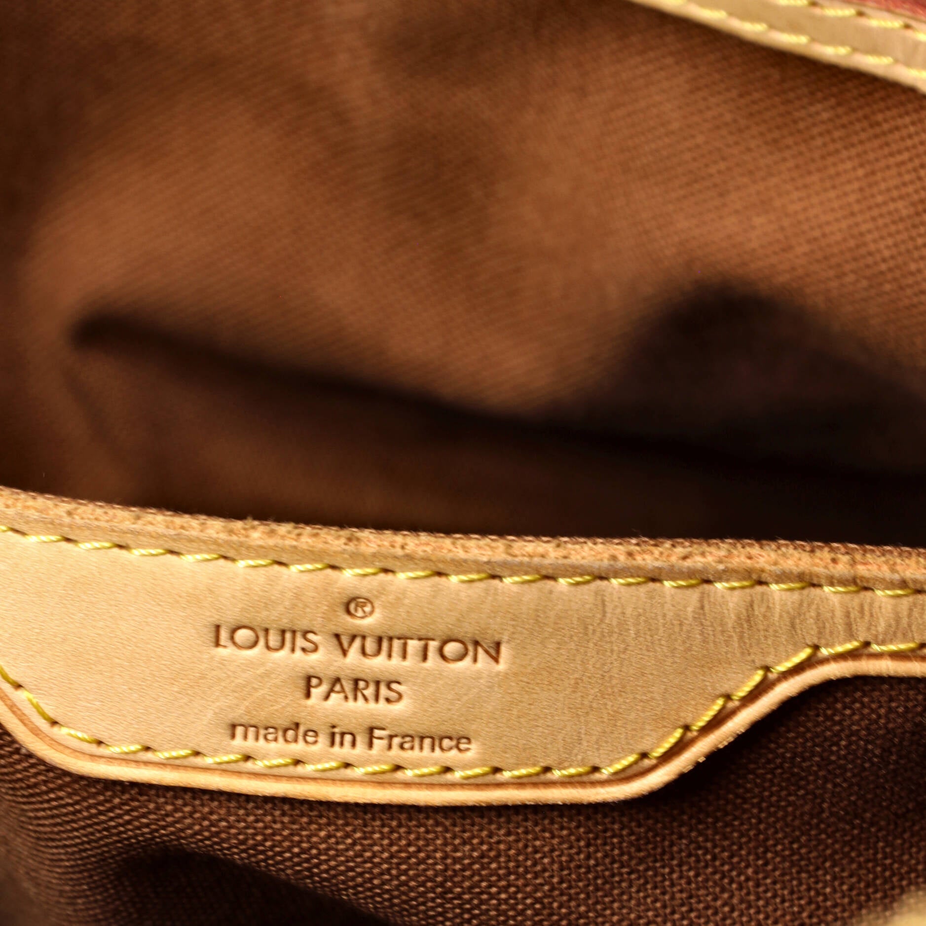 Louis Vuitton Palermo Handbag Monogram Canvas GM