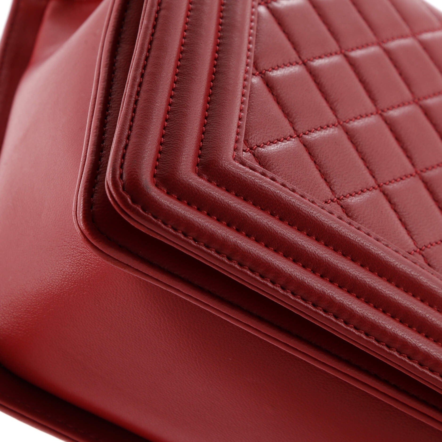 Chanel Boy Flap Bag Quilted Lambskin New Medium