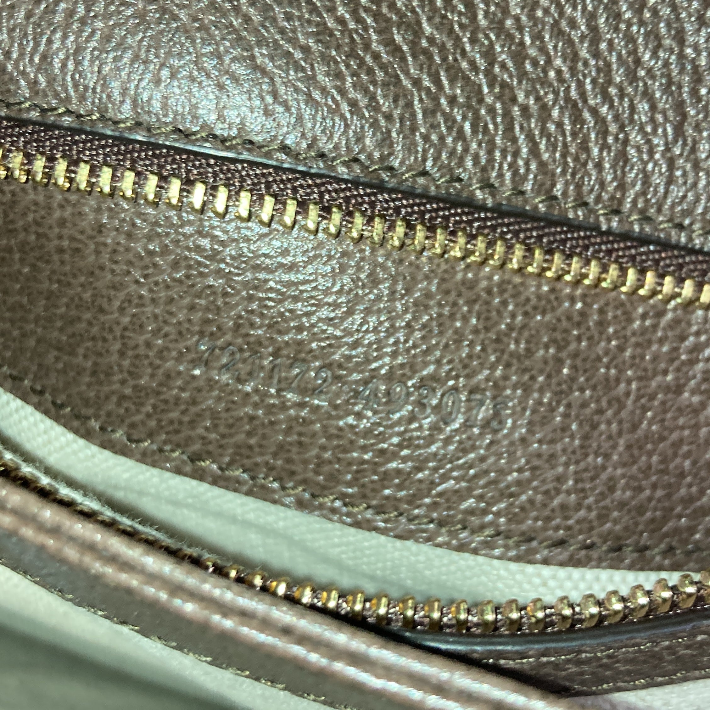 Gucci Blondie NM Top Handle Bag GG Coated Canvas Medium